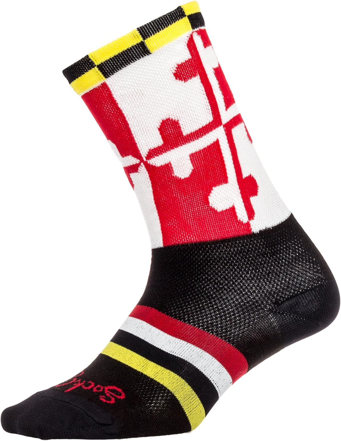 SockGuy Crew 8" LAX Maryland Lacrosse Socks