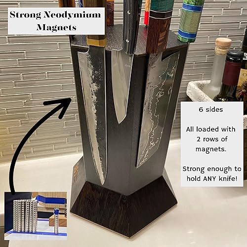 Miniatura 4 de 360 Knife Block Bloque de cuchillos universal, el mejor según la investigación independiente ATK., Fine