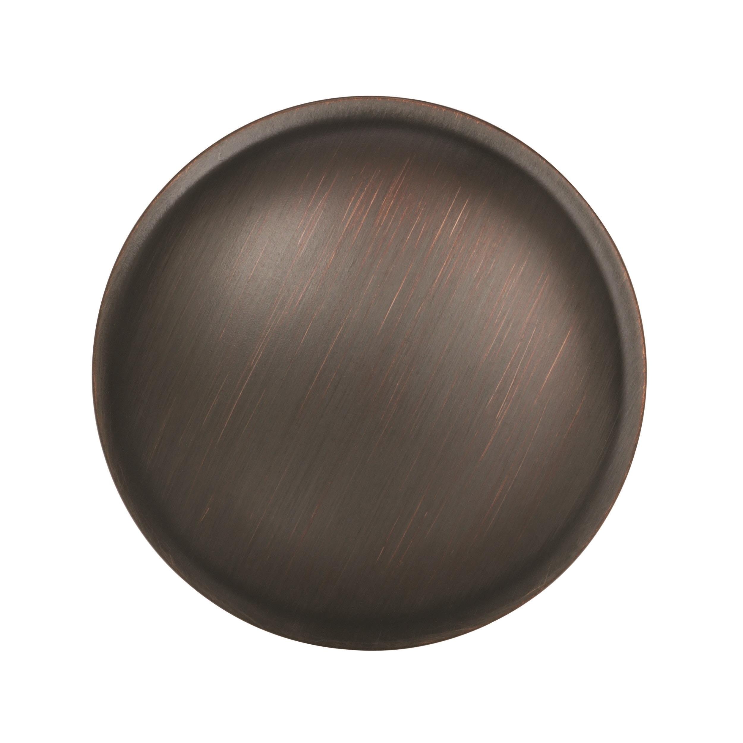 Amerock BP53015-ORB Allison Button Knob 1-1/4-Inch Diameter, Oil Rubbed Bronze, Oil-rubbed Bronze, Pack Of 1 - Image 2