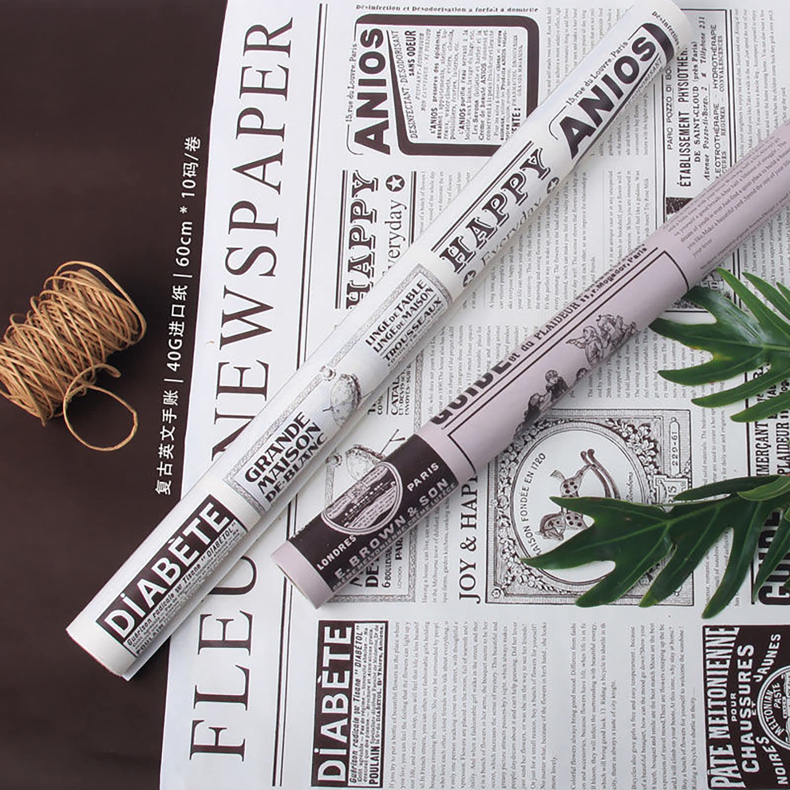 英字新聞風　ラッピング紙　500枚　かなり大量10kgです❤︎ 英字新聞風 ラッピング紙 500枚 かなり大量10kgです❤︎