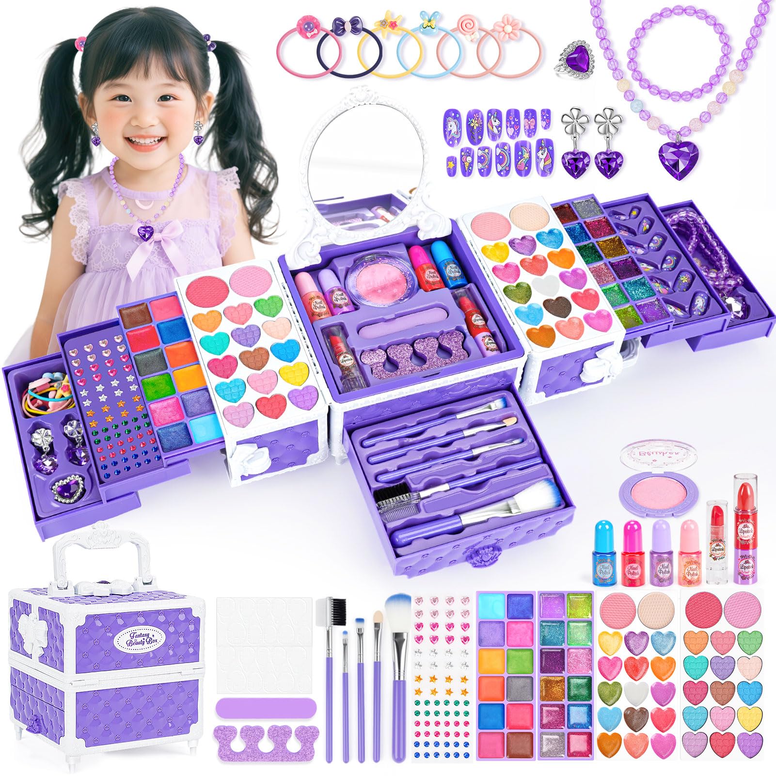 Amazon | Dreamon メイクセット 女の子 お化粧セット メイク