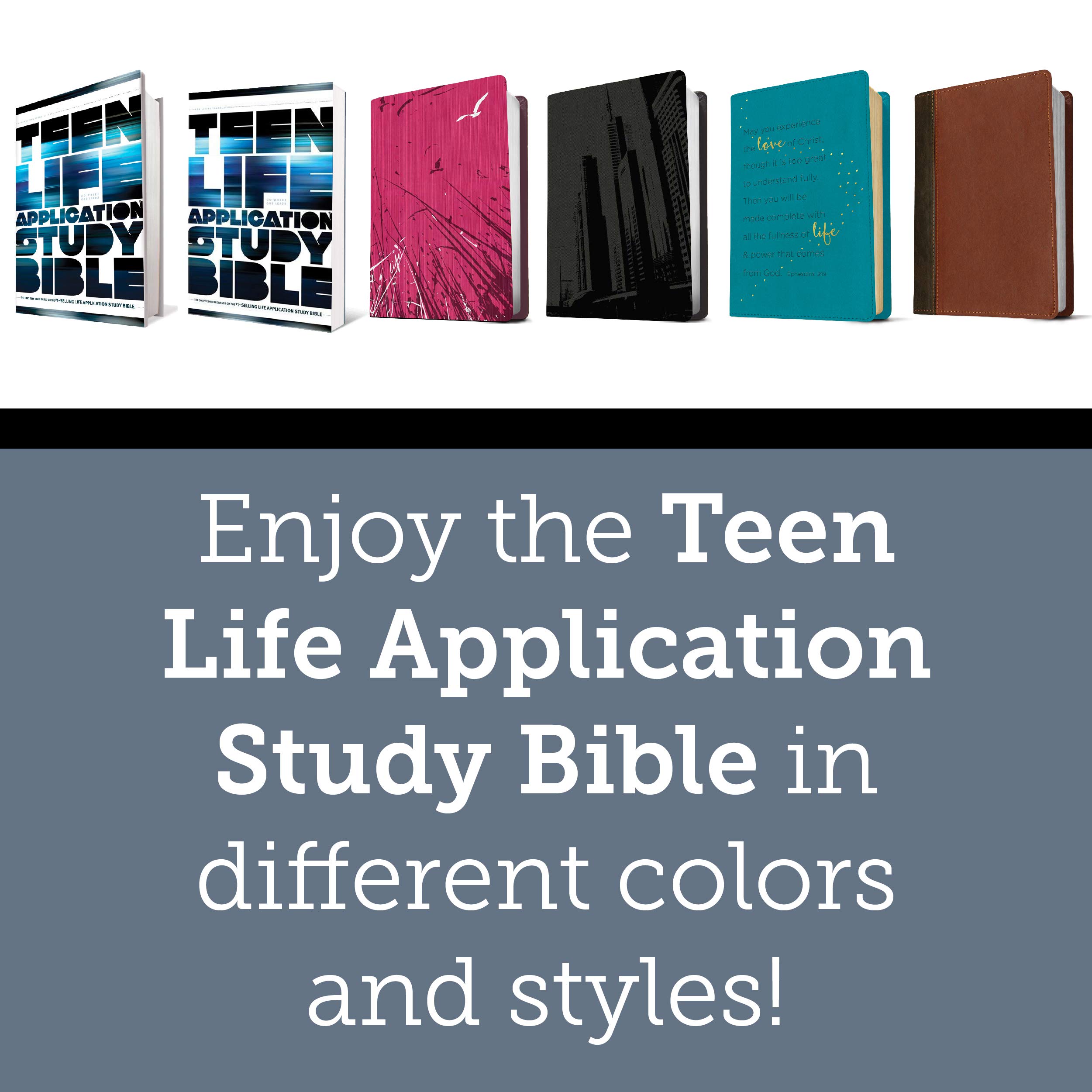 Tyndale NLT Teen Life Application Study Bible (LeatherLike, Steel), NLT Study Bible with Notes and Features, Full Text New Living Translation - Image 9
