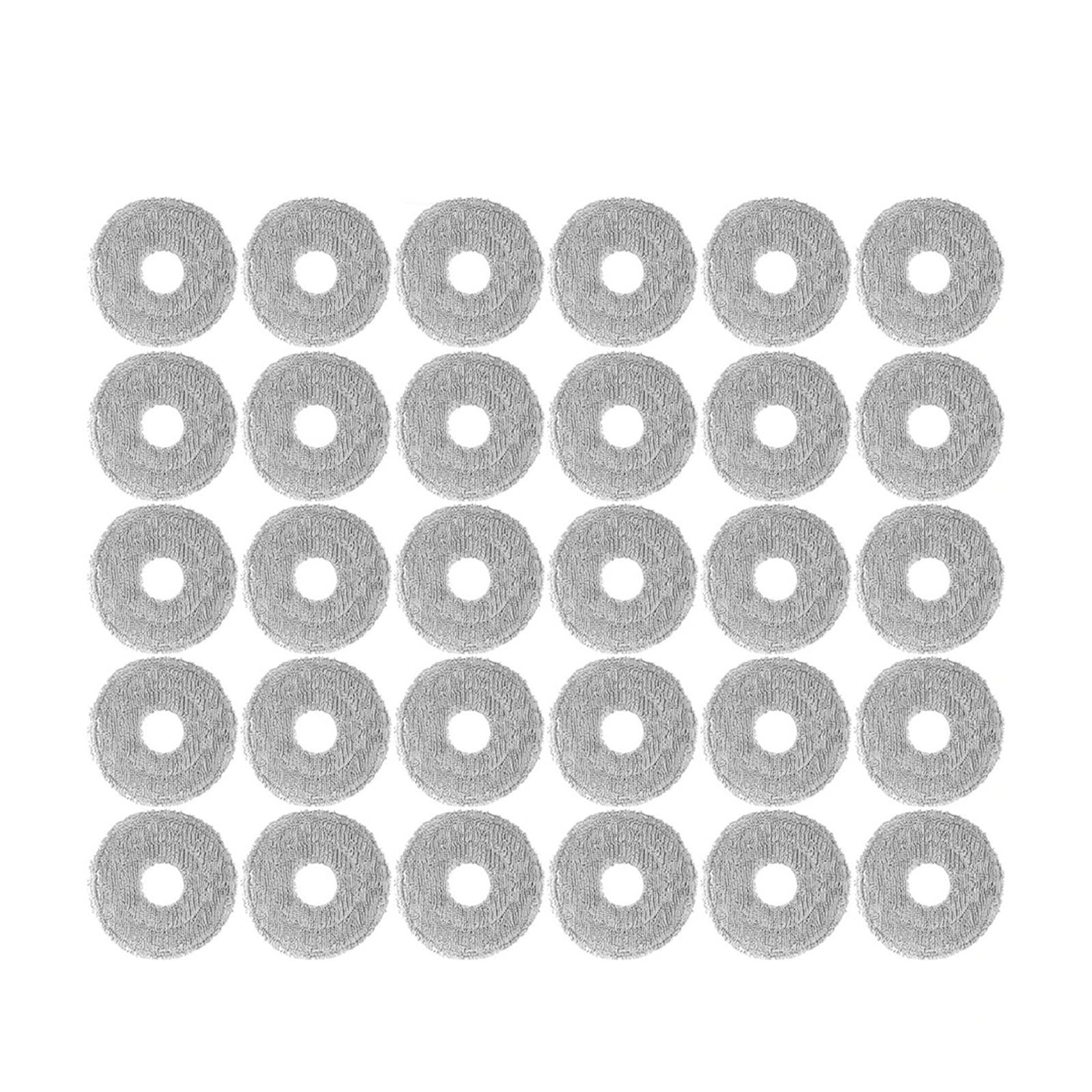 VIXWDRUTY Mop Pad,Compatible For Dreame，Bot L20 Ultra L30 Ultra X40 Ultra X20 X30 Pro S10 Pro X50 Ultra，Compatible For Xiaomi， X10+X20+Accessories(30pcs)
