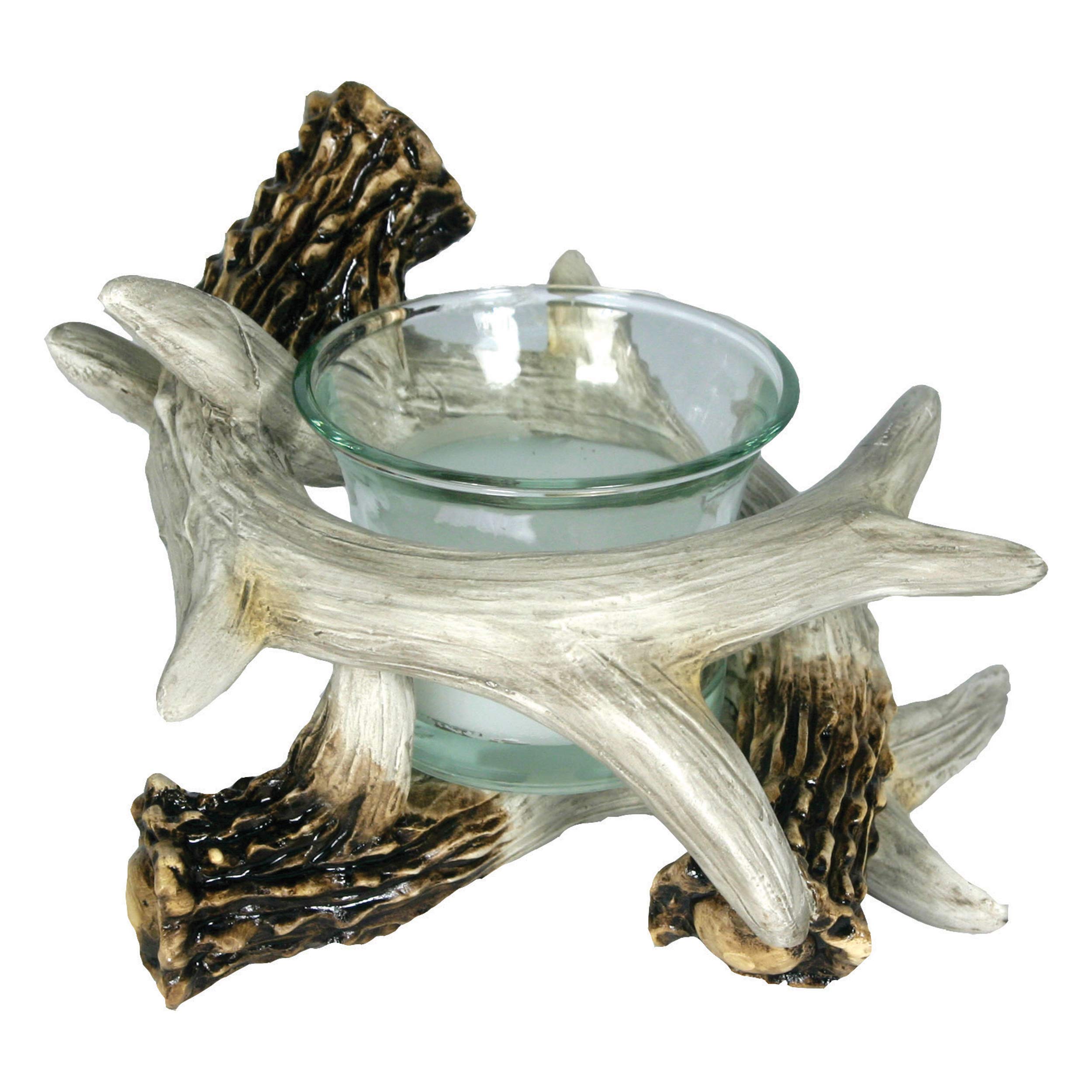 Rivers Edge Products Candle Holder - Deer Antler