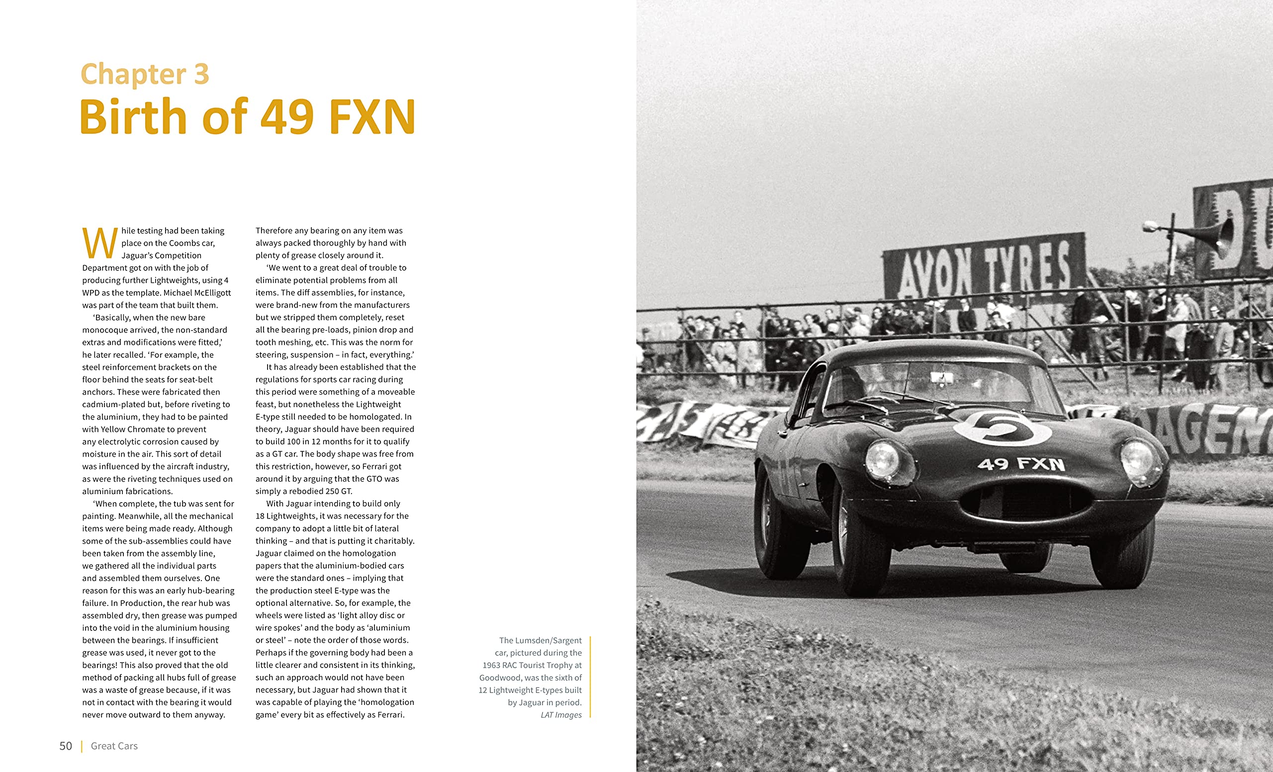 Jaguar Lightweight E-Type: The Autobiography of 49 FXN