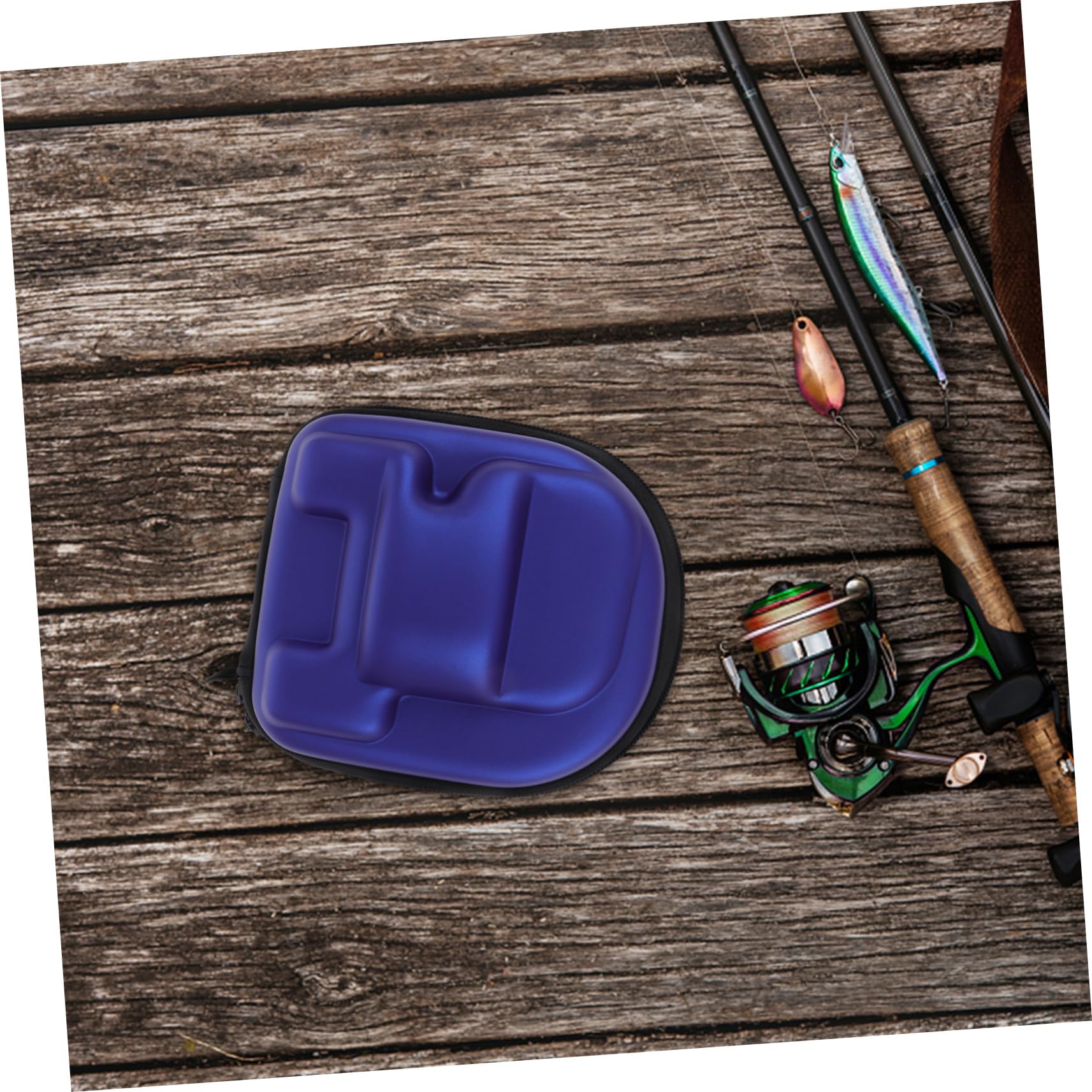 UPKOCH de Rangement pour Moulinet de Étui Protecteur pour Moulinet à Baitcasting Pochette Étanche et Pratique Bleu Main Gauche