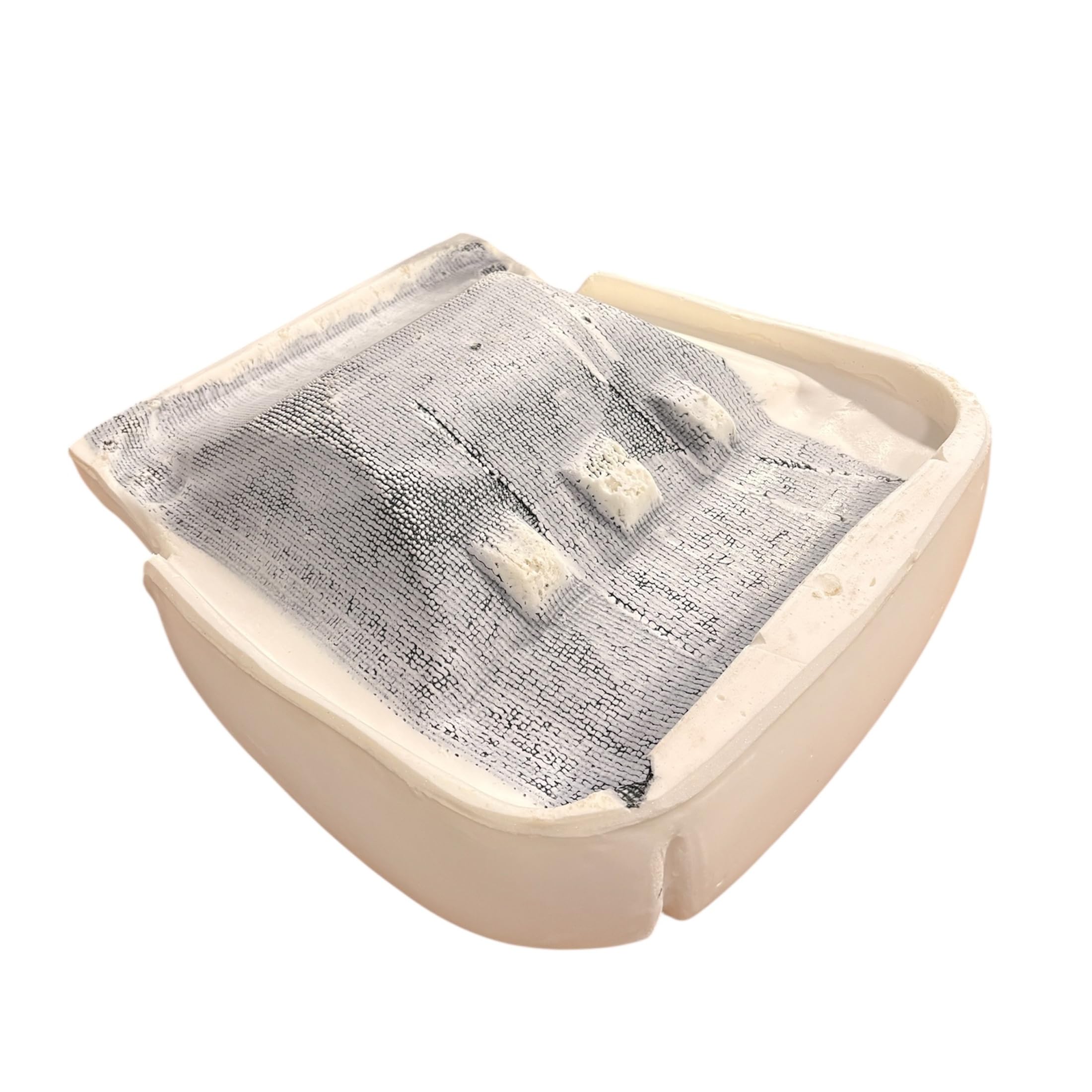 Partsline Mousse d'Assise de Siège Avant Gauche (côté conducteur) compatible Boxer, Jumper, Ducato à partir de 2006 - Réf 1612688580, 60911351, 60911734, 8906JH