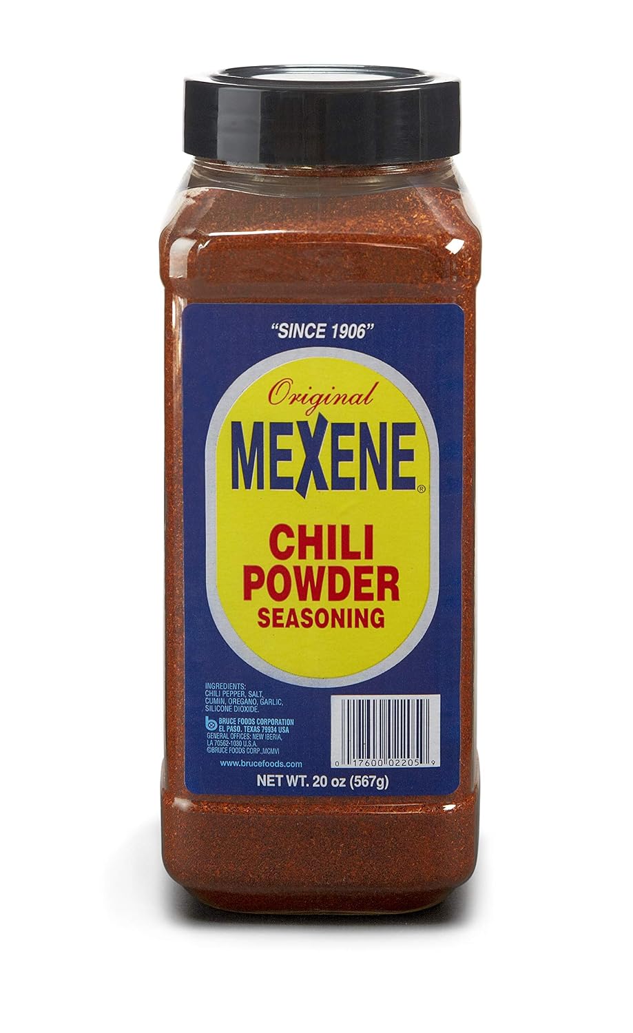 Mexene Chili Powder, 20-Ounce Plastic Canisters (Pack of 3)