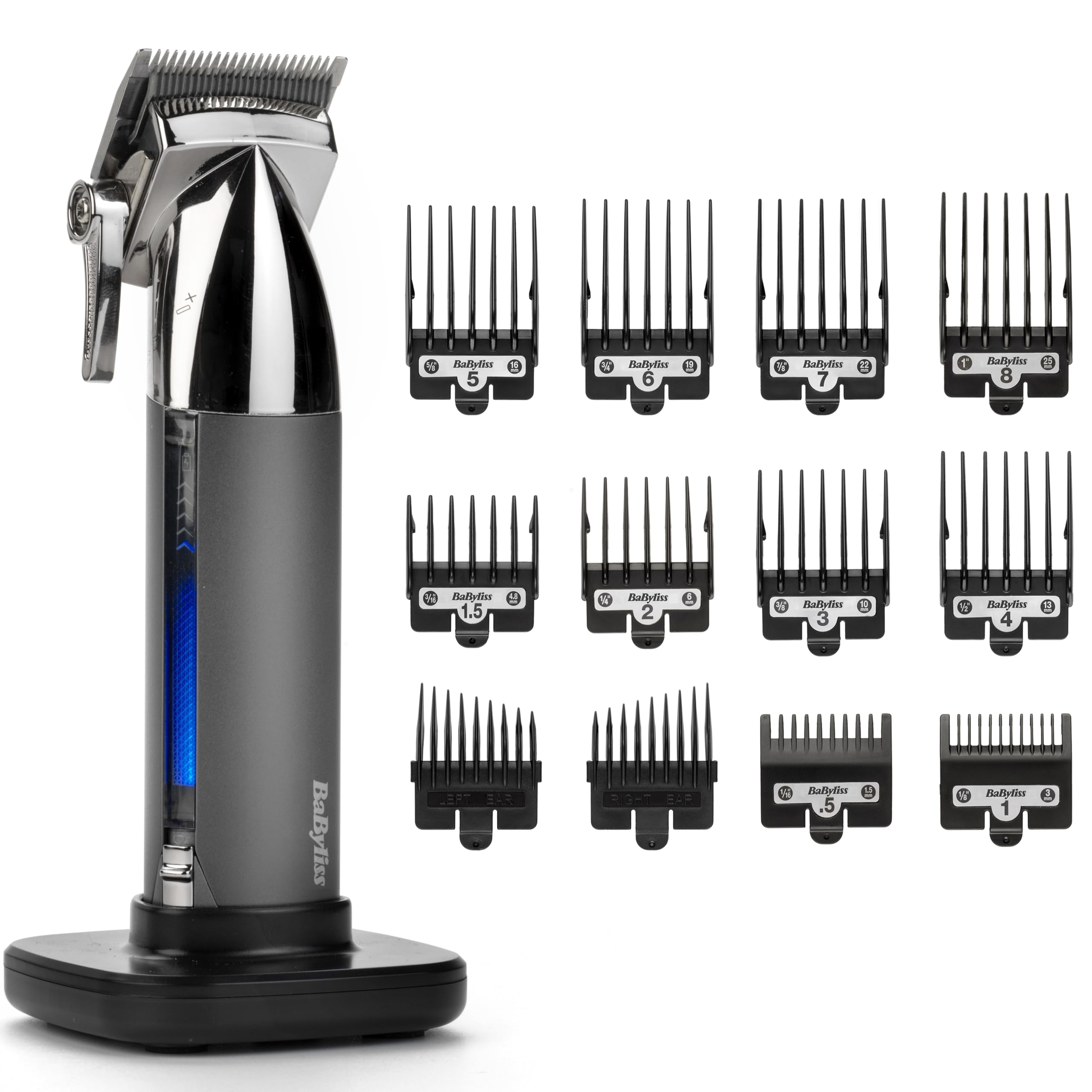 BaByliss Super-X Metal Professional Hair Clipper, 13 Piece