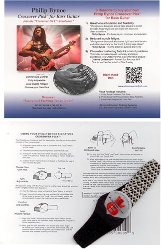 Strum-N-Comfort Púas de guitarra (SNC-PB1.2 BassS)