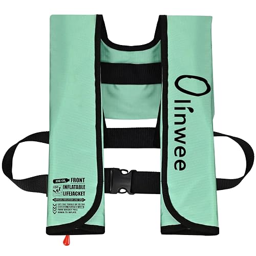 Adult Automatic Inflatable PFD Jacket Adjustable product photo (PFDs) — ScooterReviewPro review