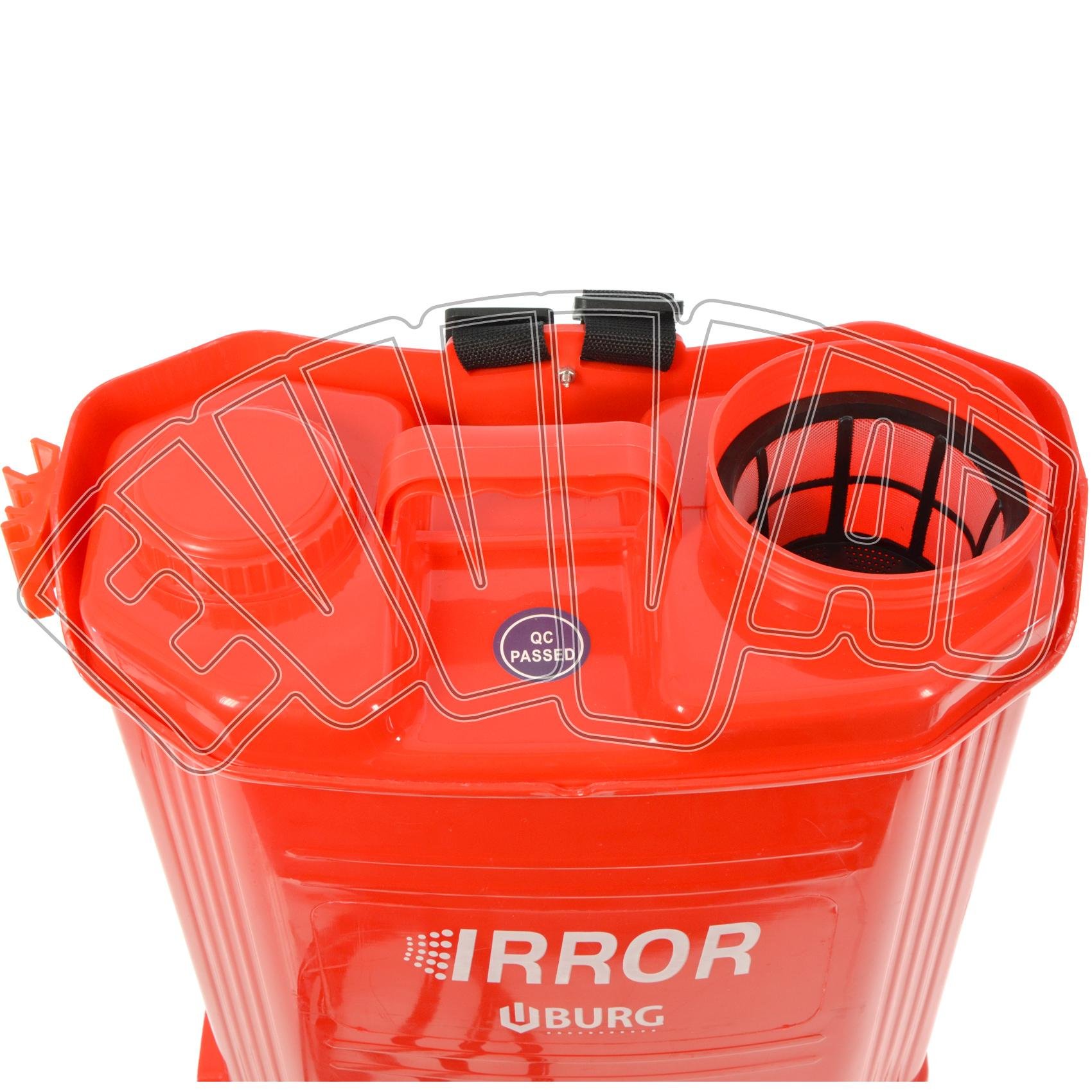 Pompa a zaino elettrica a batteria 16 lt irrorazione elettropompa Burg