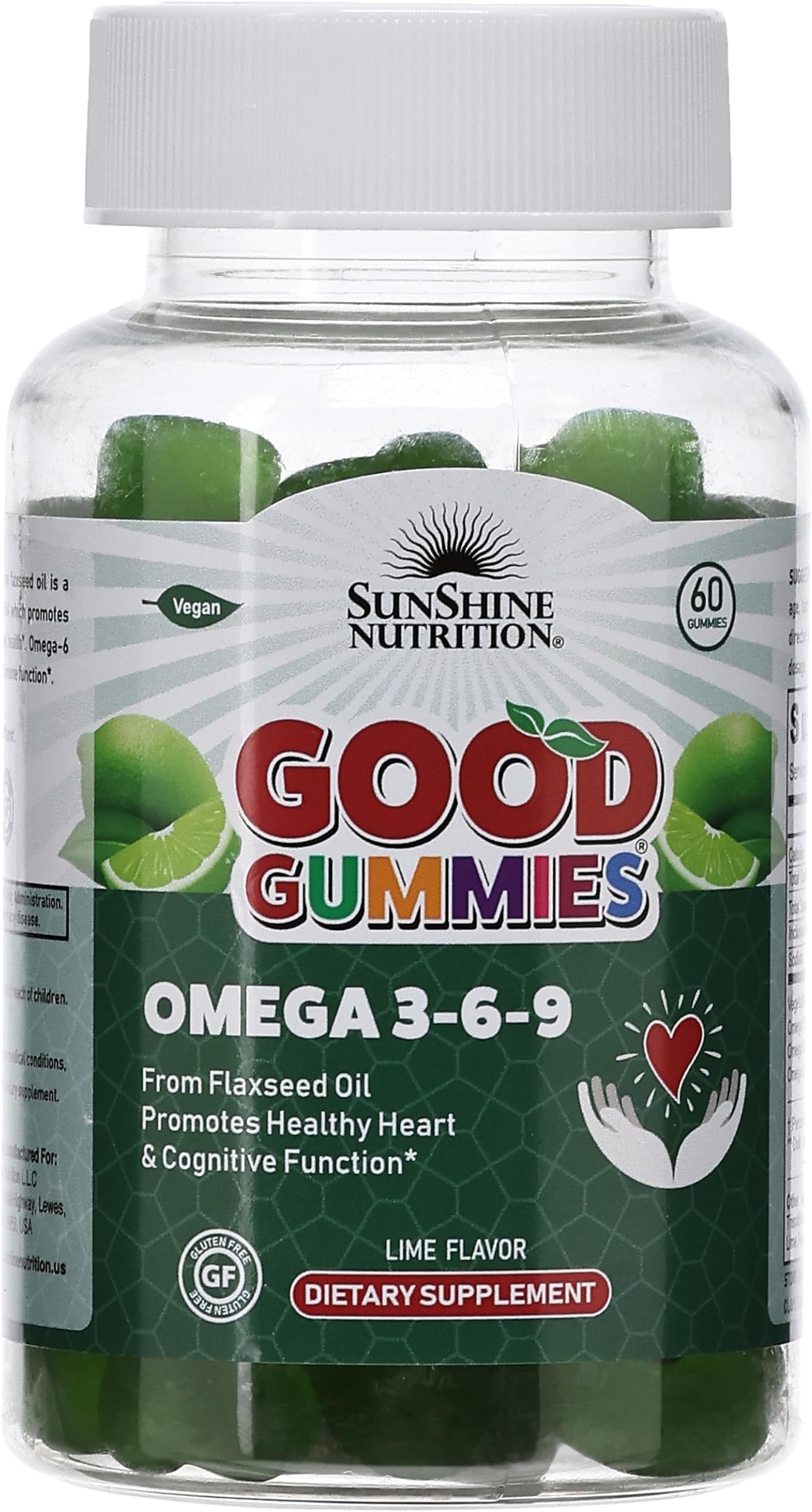 GOOD GUMMIES OMEGA 3-6-9 60'S