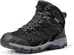 NORTIV 8 Men's Ankle High Waterproof Hiking Boots Outdoor Lightweight Shoes Backpacking Trekking Trails ARMADILLO
