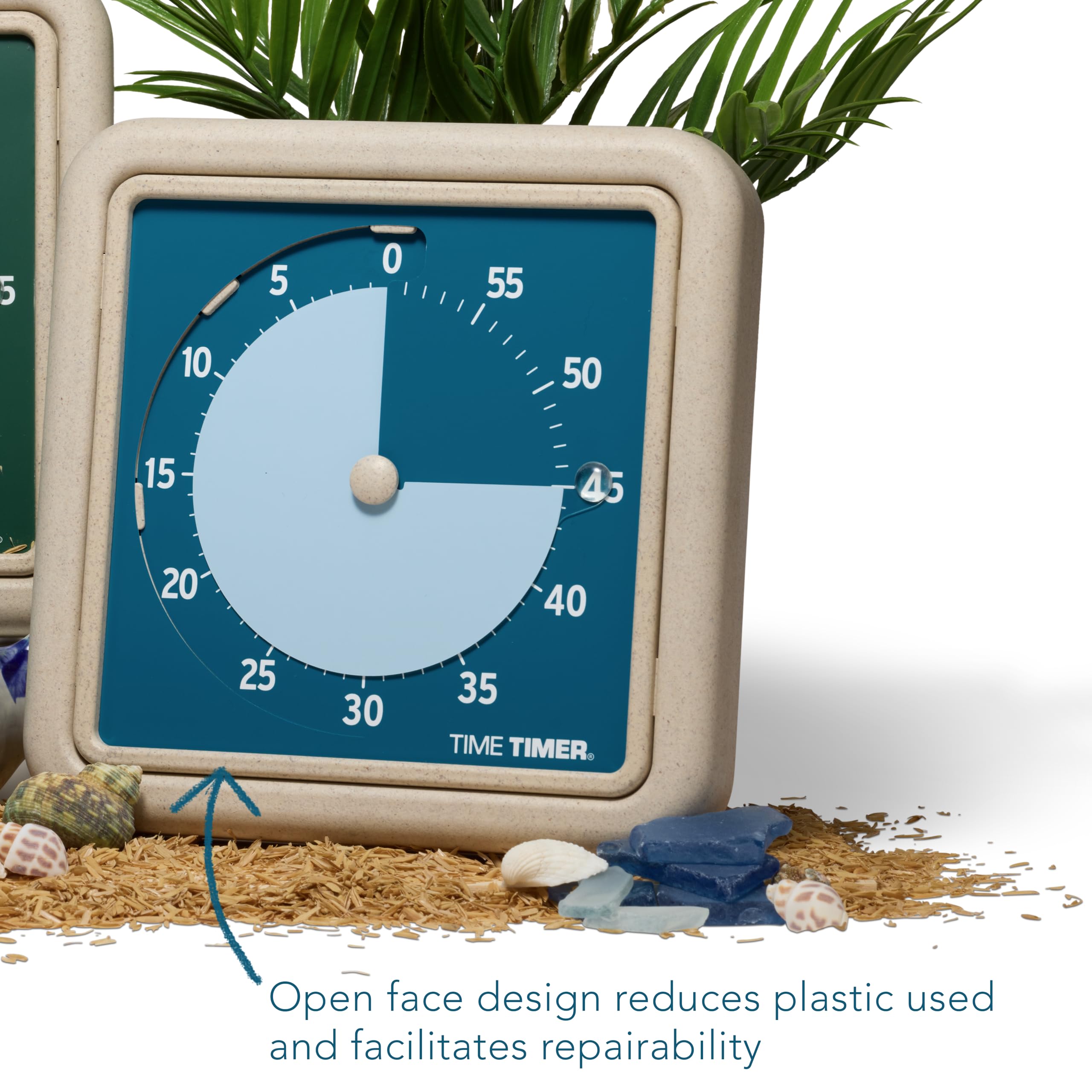 Amazon.co.jp: TIME TIMER RETRO Eco Edition 19cm 60分タイムタイマー  