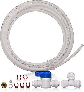 Best APEC Water Systems ICEMAKER-KIT-RO-1-4 Ice Maker Installation Kit For Standard 1/4" Output Reverse Osmosis Systems, Refrigerator and Water Filters Review 