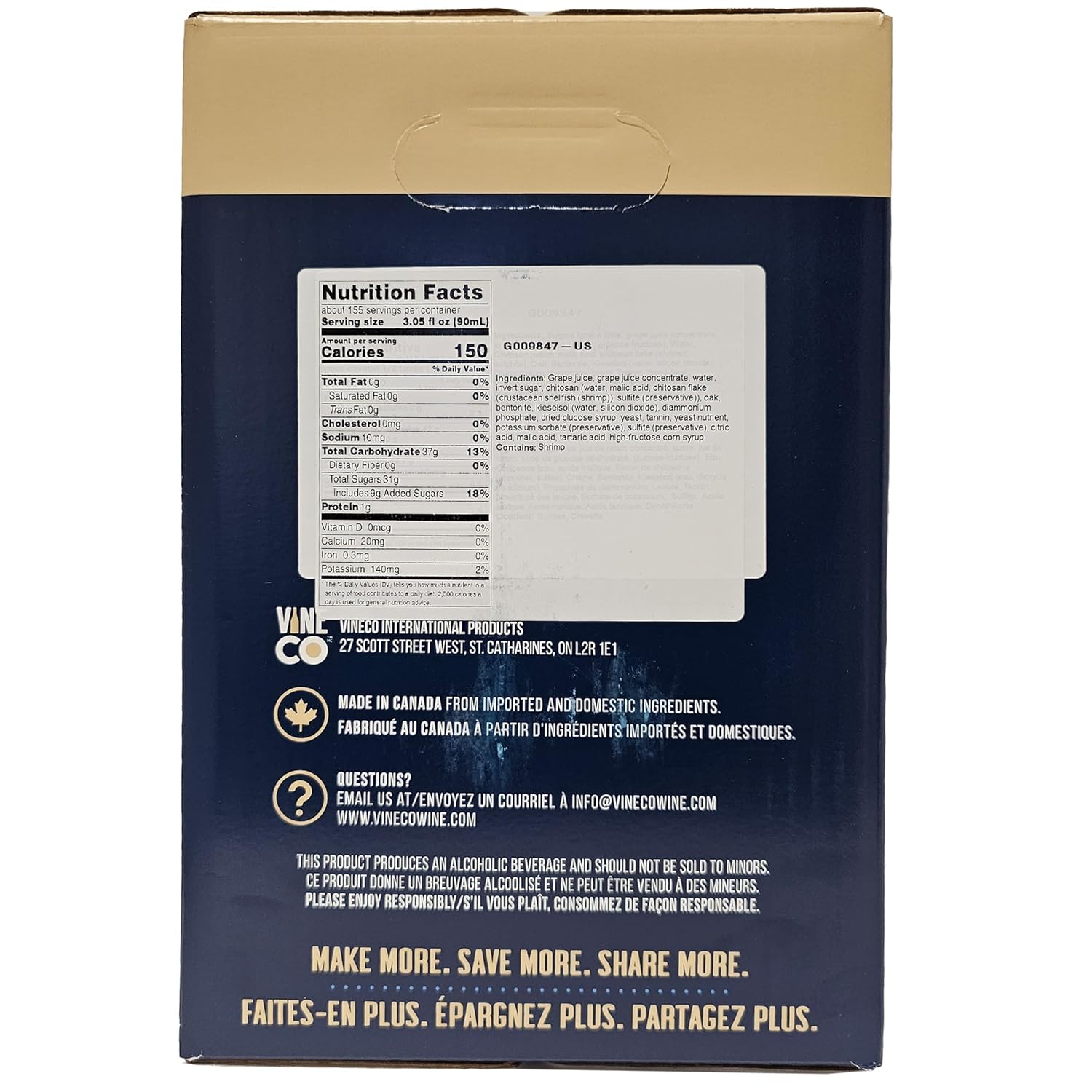 VineCo Global Passport 2026 Malbec Bonarda Argentina Wine Making Ingredient Kit