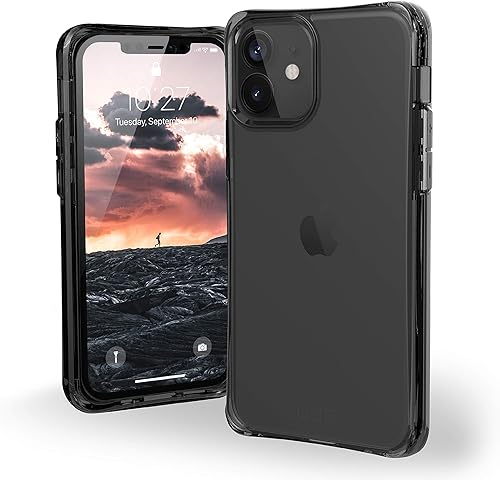 URBAN ARMOR GEAR UAG - Funda protectora para iPhone 12 Mini 5G pantalla de 5.4 pulgadas Funda protectora transparente de plyo de 5.4 pulgadas, color