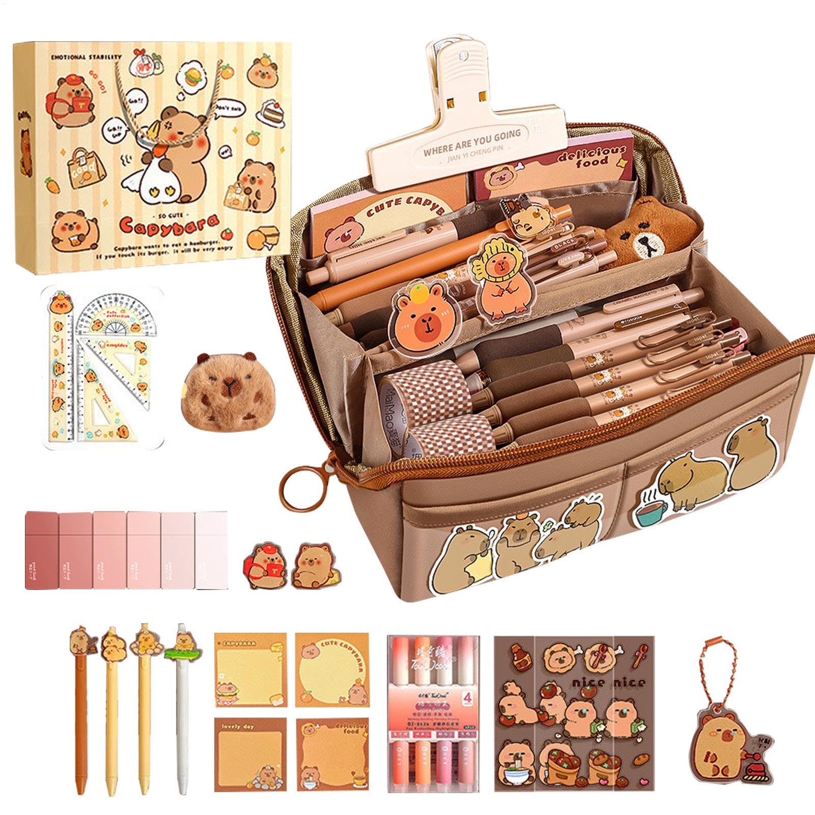 Amazon | かわいいカピバラ文具セット カピバラライティングセット