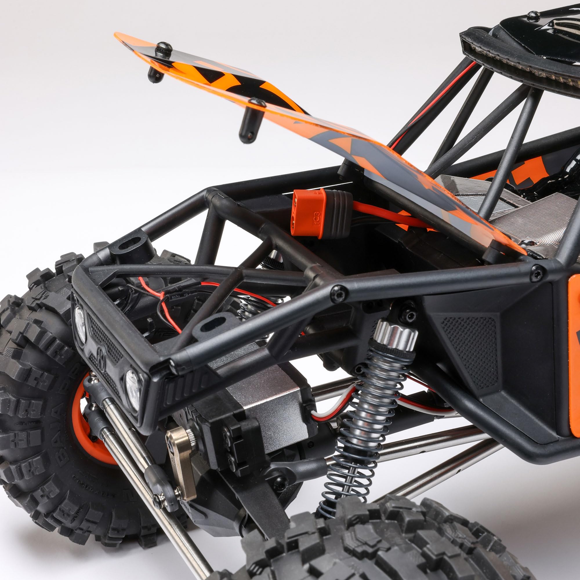 Axial 1:10 UTB10 Capra 1.9 4WS 4x4 Ready to Run Rock Crawler - Coche Todoterreno teledirigido, Motor de Cepillo, sin batería ni Cargador, Color Naranja
