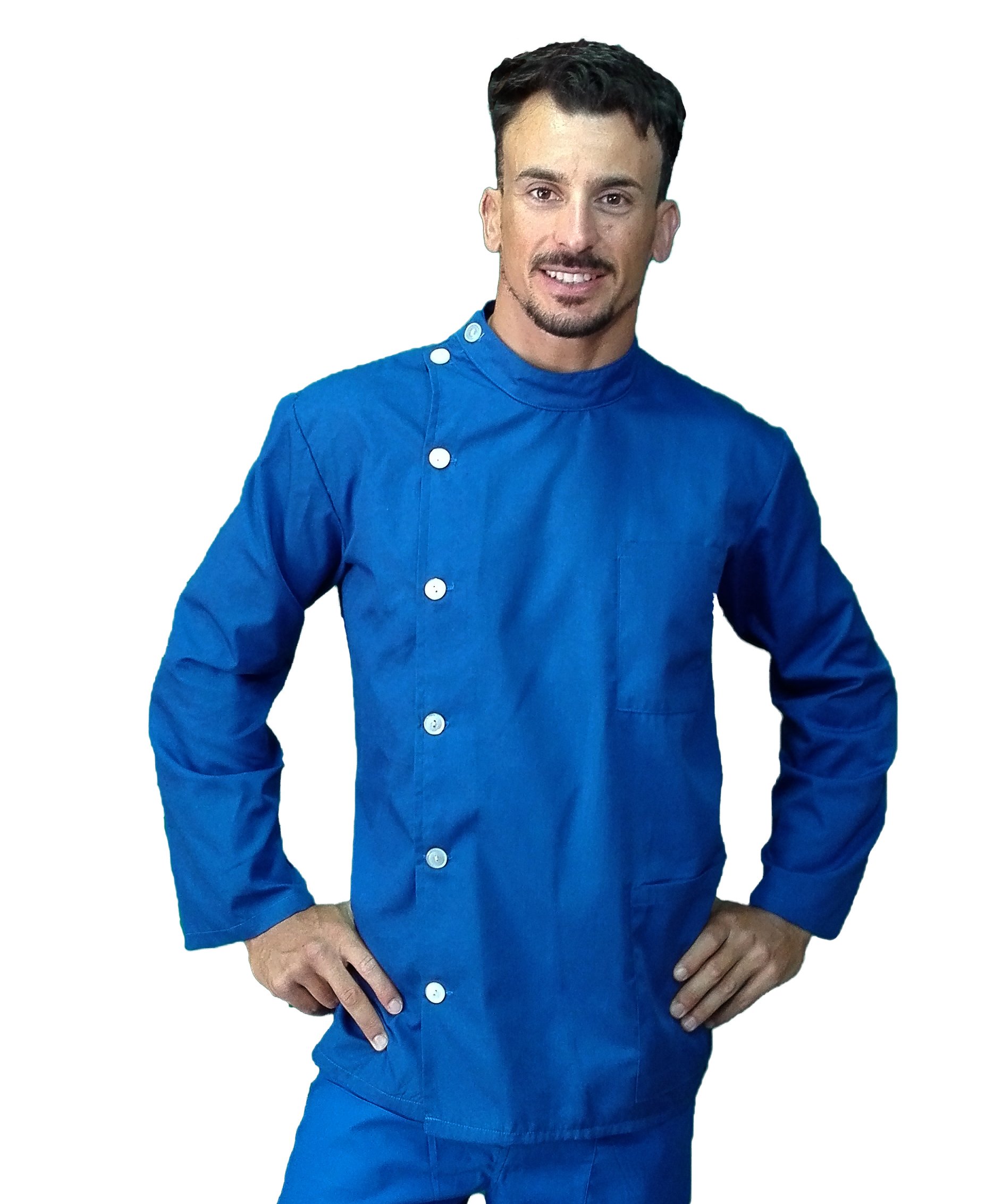 Ricamo Gratuito - Giacca Sanitaria Unisex - Casacca per Dentista e Centri Sanitari, Uomo e Donna - Made in Italy