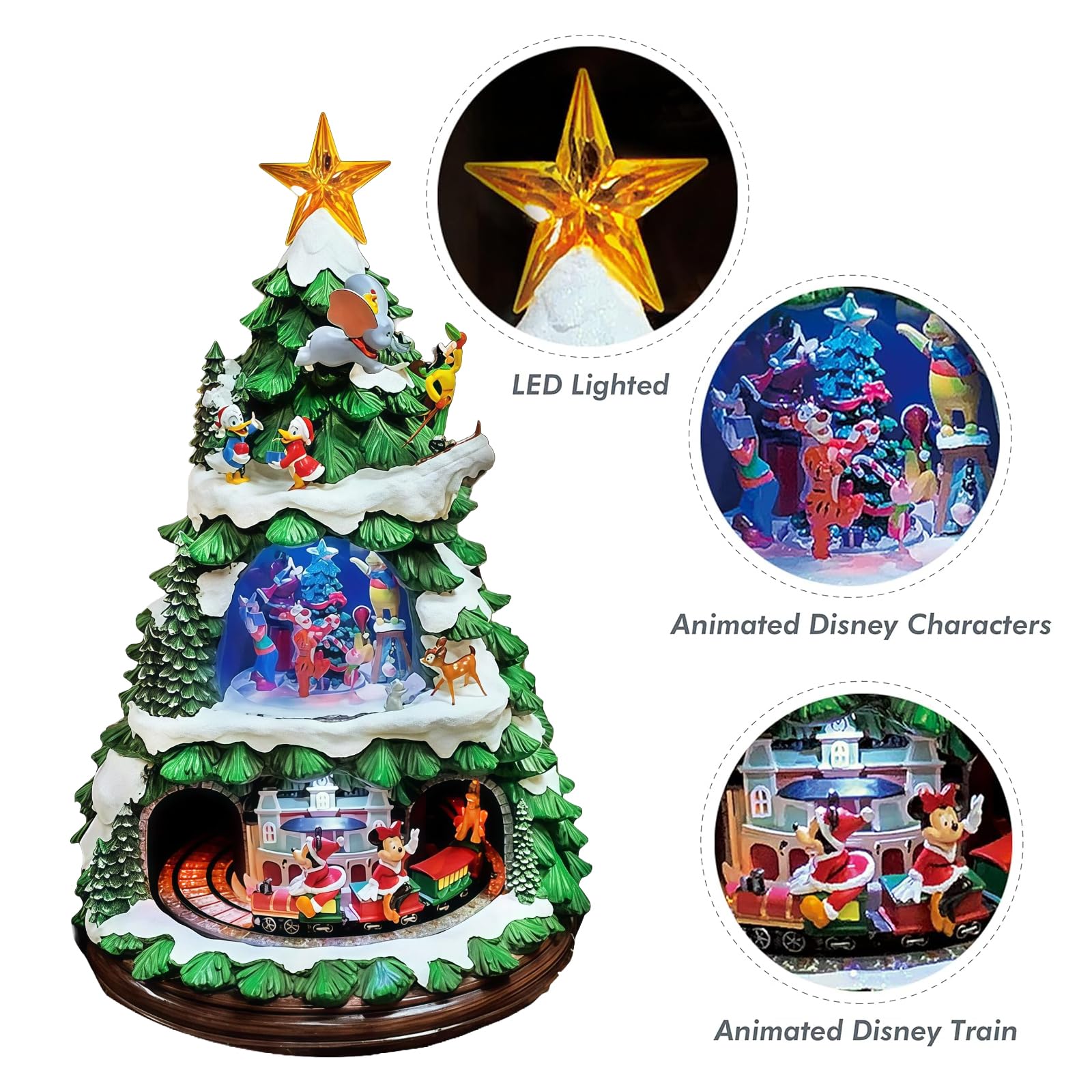 Amazon.com: MOMENTS IN TIME Disney Licensed Animated Christmas