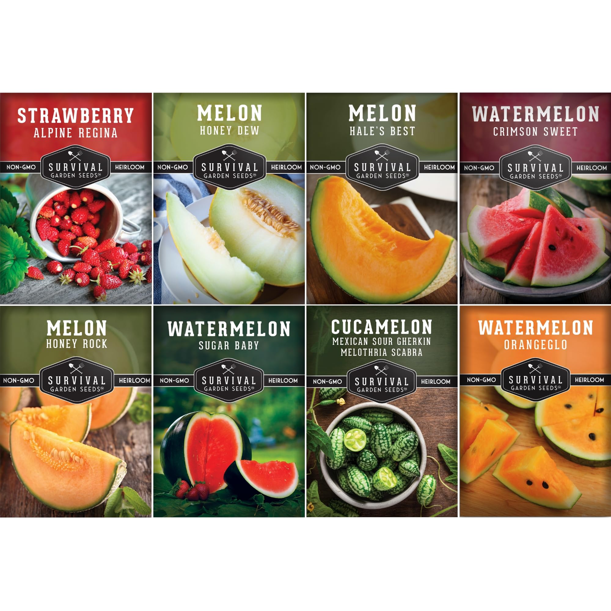 Survival Garden Seeds Fruit Seed Collection