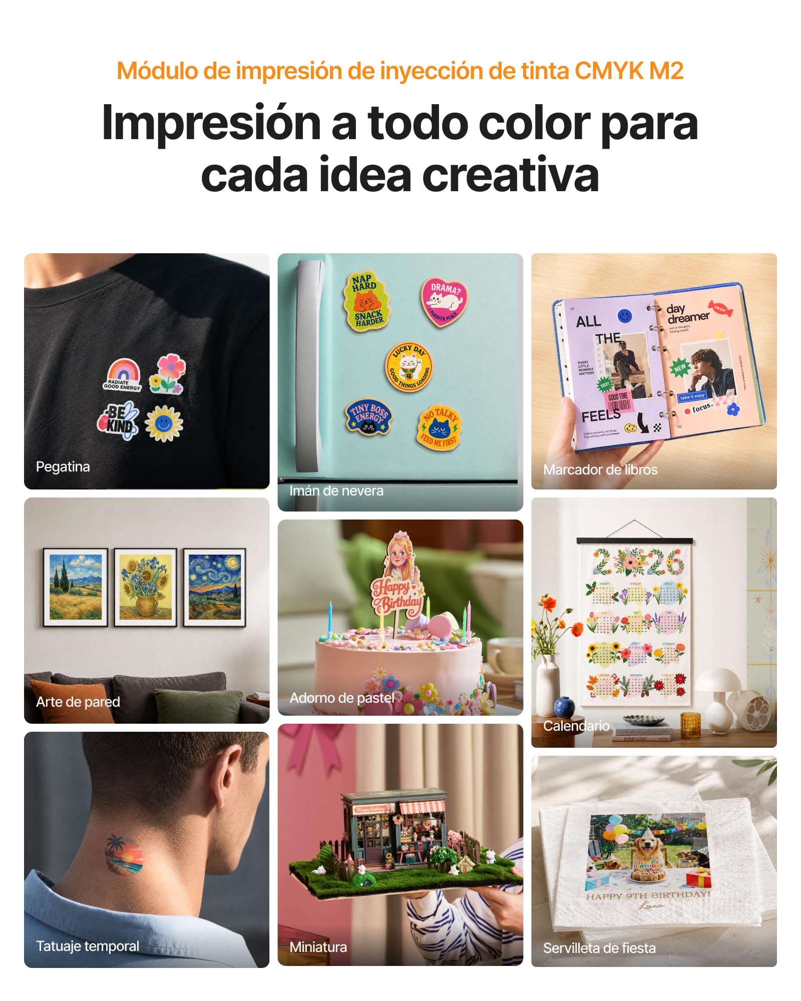 xTool M2 Grabadora Láser 10W con Impresora CMYK y Accesorio Rotativo RA3 Lite, Máquina de Grabado Láser Cerrada Clase 1 para Vasos, Tazas, Madera y Cuero, Máquina Todo en 1 para Manualidades DIY