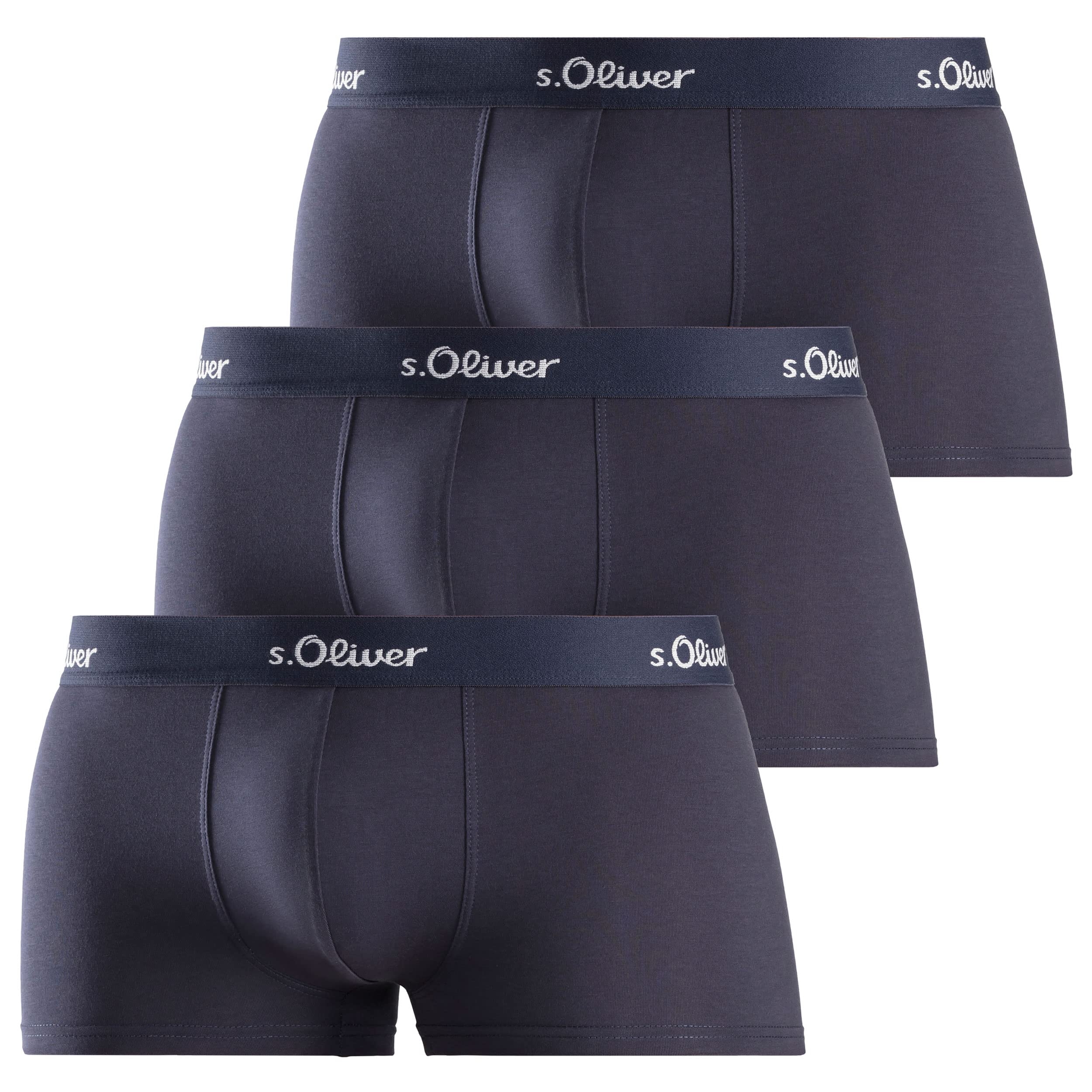 s.Oliver Hipster Basic 3er-Pack für Herren