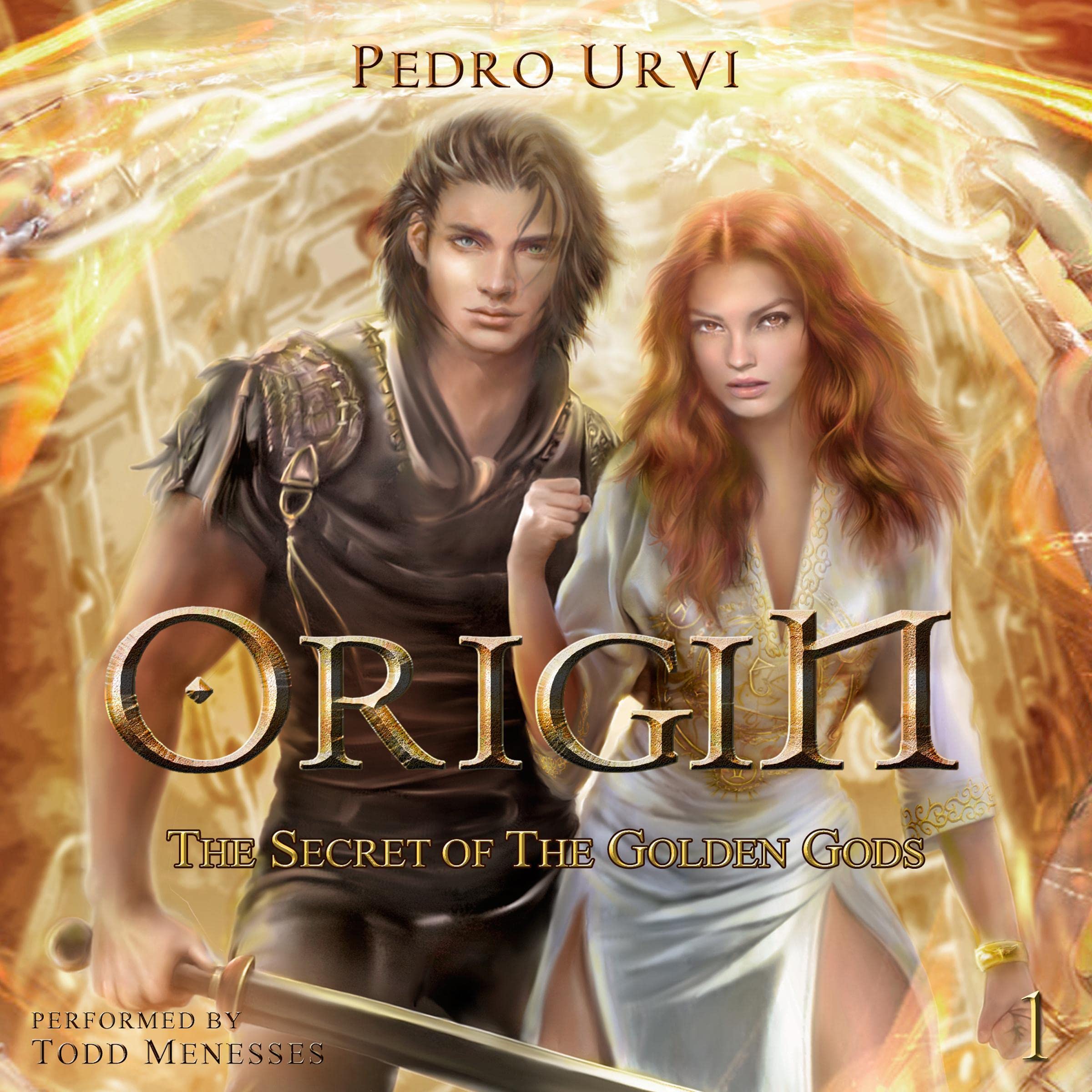 Cover art for Origin: The Secret of the Golden Gods, Book 1