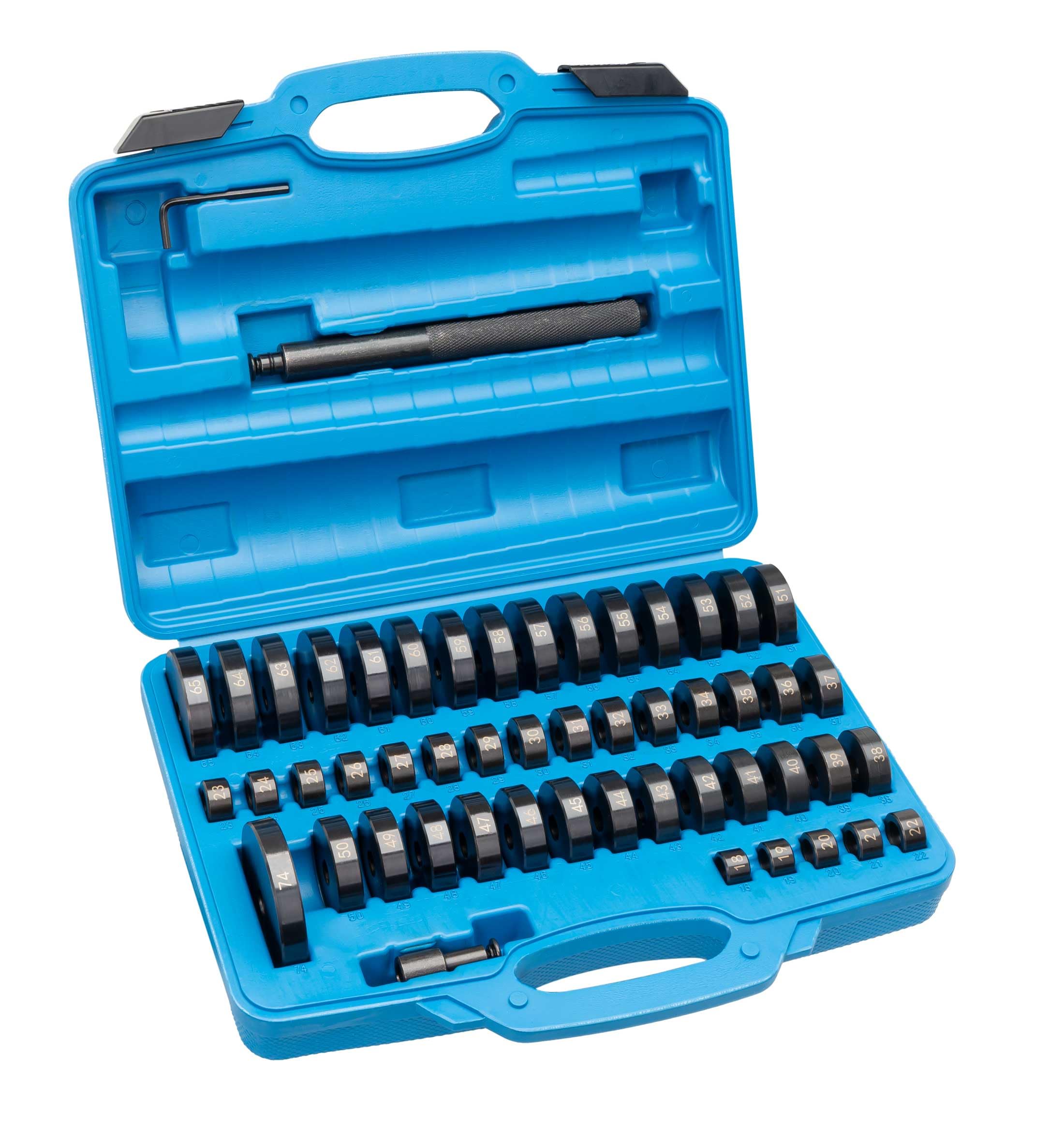 Otgerlensker Druckstück Set - 49-teilig Für Lager & Buchsen Einpressen