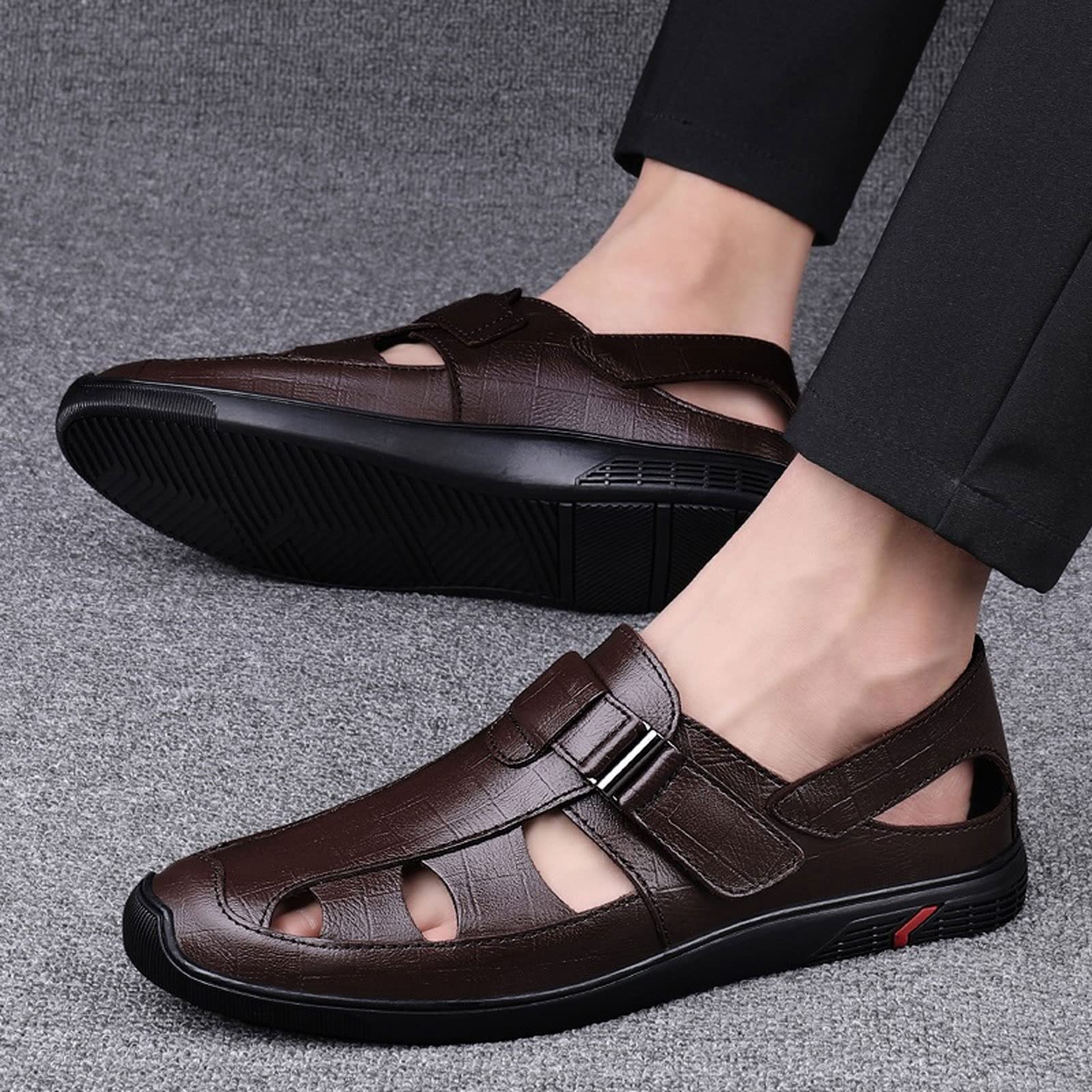 princess polly baby blue dress MMINIJFF Sandals Men Genuine Leather Men's Sandals Men's Business Dress  Sandal Style Handmade Leather Shoes Men's Sandals(Brown,40 EU) : Buy Online  at Best Price in KSA
