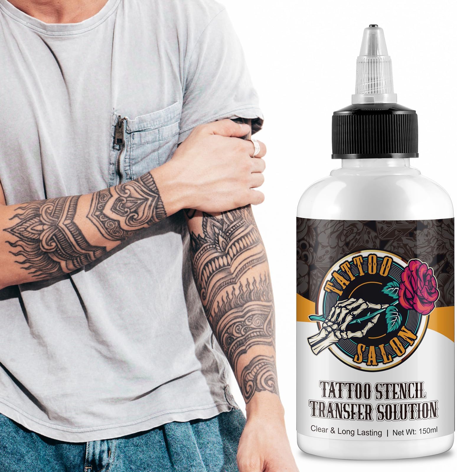 150ML Tattoo Stencil Transfer Gel, Professional Tattoo