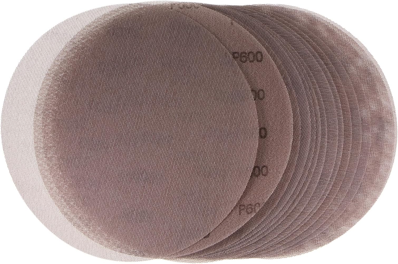 HARFINGTON 15pcs Mesh Sanding Discs 9 Inch Hook and Loop Sanding Net 600 Grits Dust Free Abrasive Pads for Car Wood Drywall Metal Polishing & Grinding