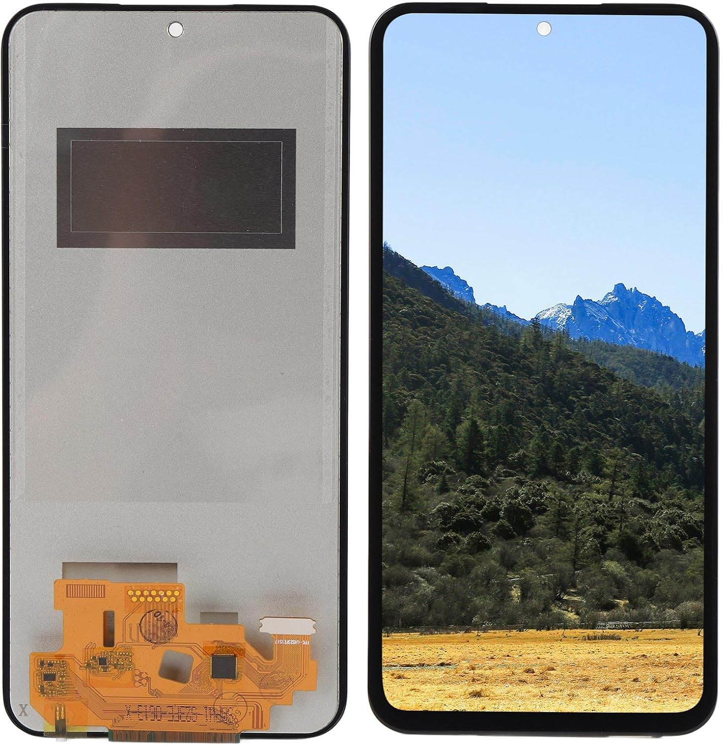 Replacement Display Screen for S23fe, 6.4in In Cell Full Screen LCD Display 3D Touch Digitizer Assembly, Multi Touch Support