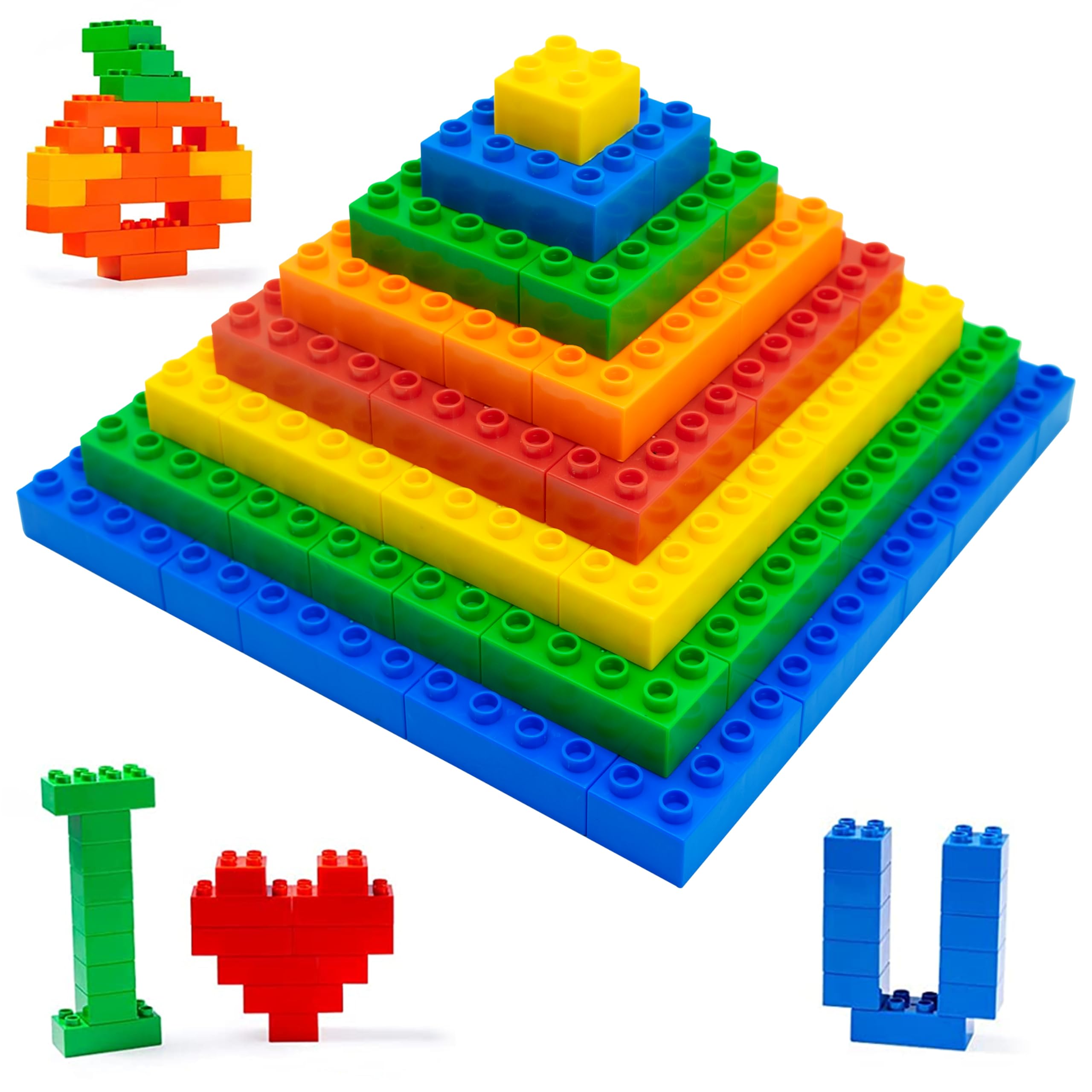 Amazon.com: Neez Building Toys for Toddlers 1-3, Classic Building