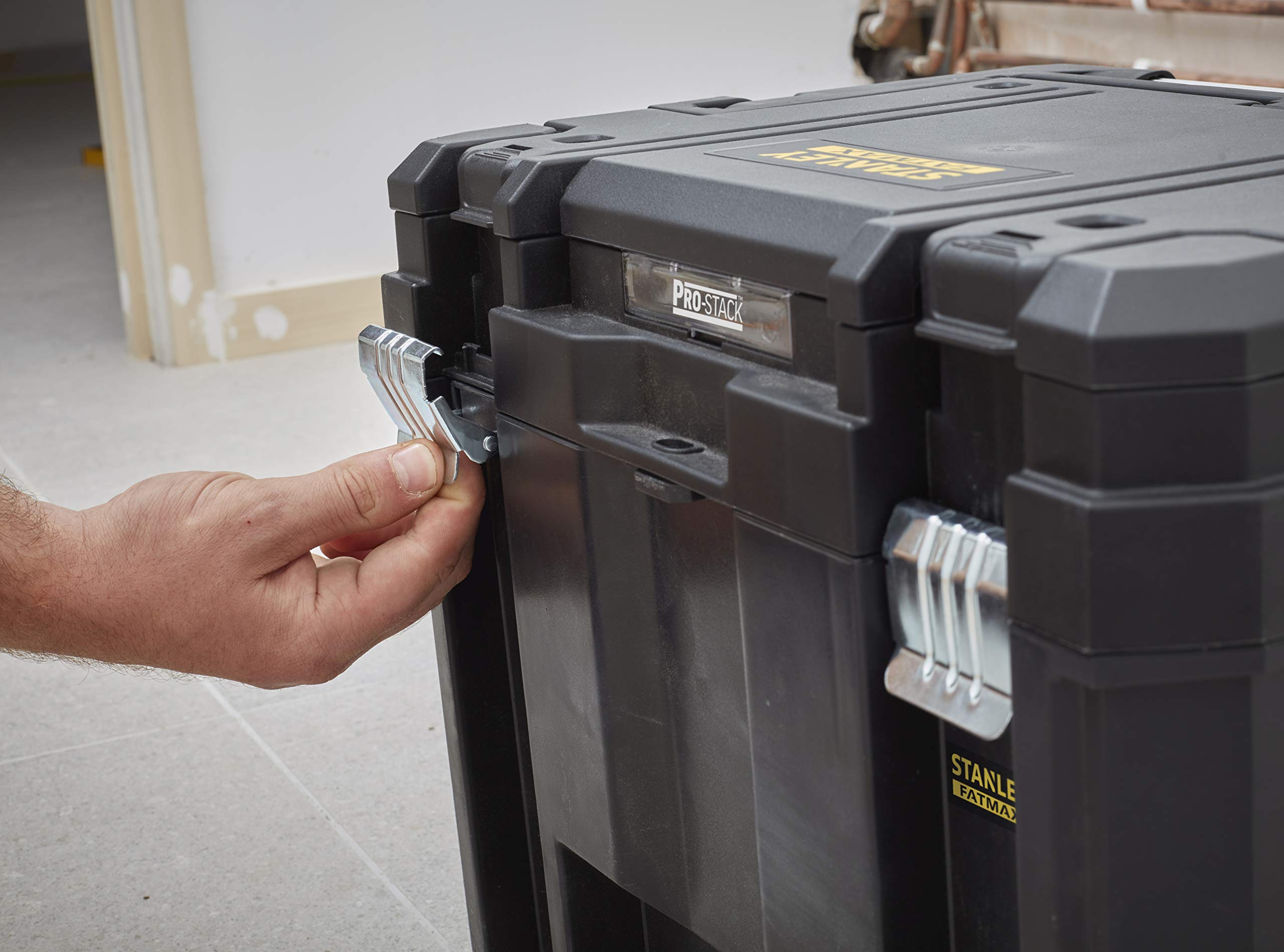 STANLEY FATMAX FMST1-75796 Cassetta Gran Volume con Maniglione PRO-STACK