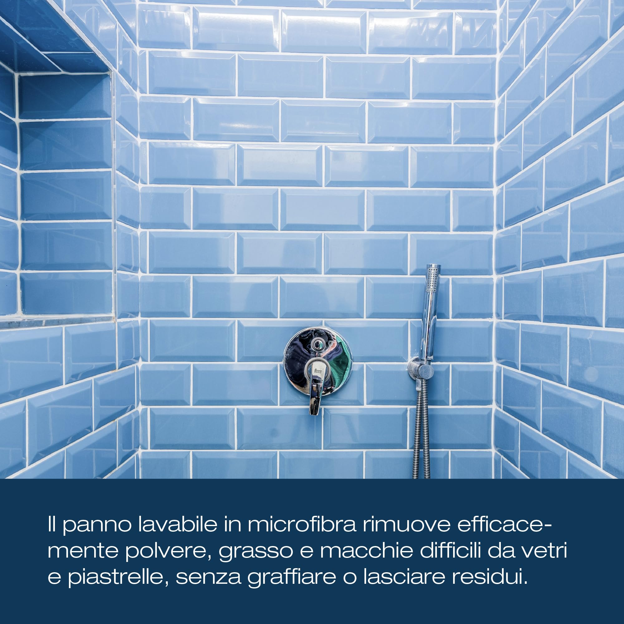 Lavavetri 3 In 1 Con Spray Integrato - Tergivetro Multiuso Per Finestre, Doccia E Auto (Giallo)
