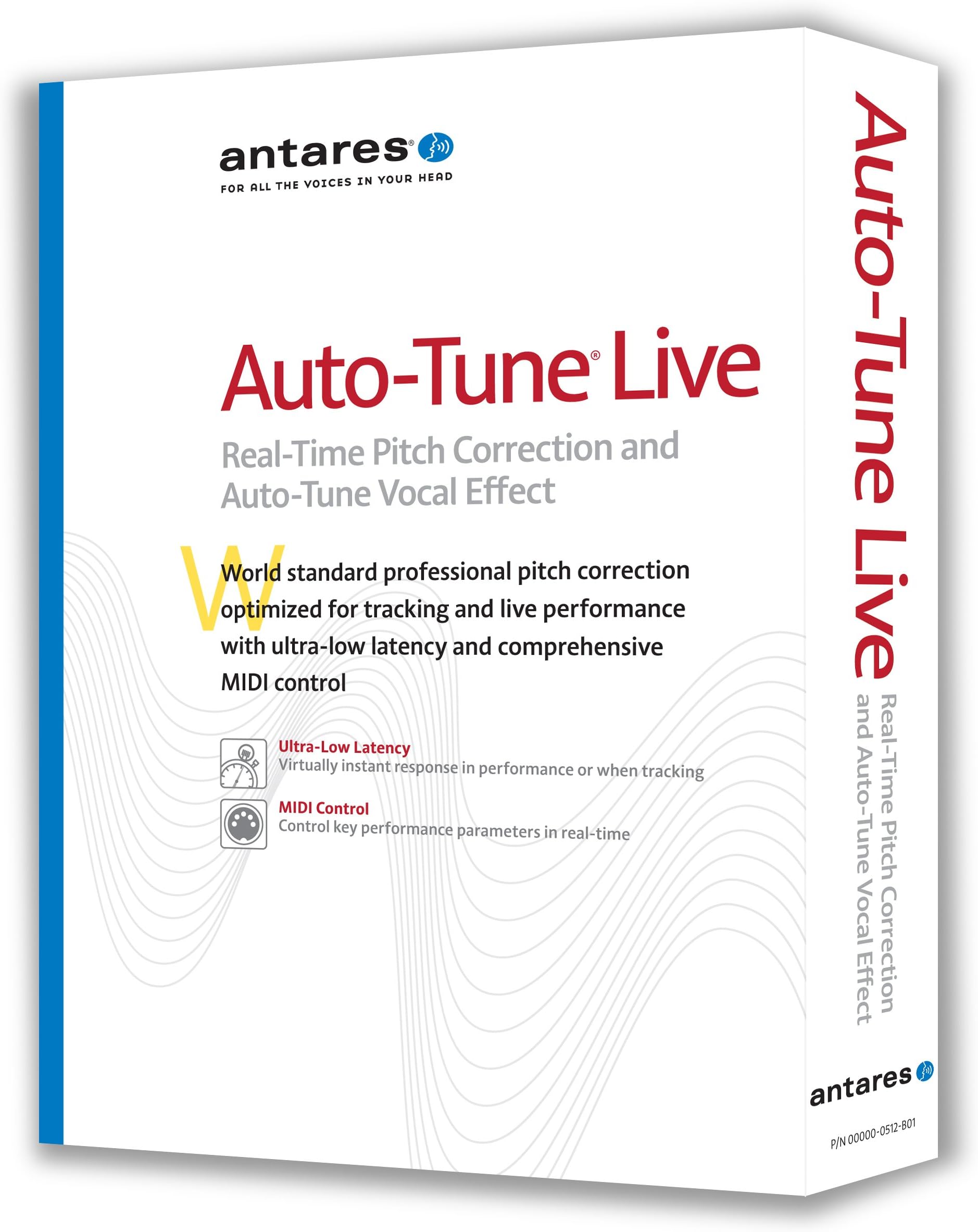 Auto-Tune Live Full-Featured Automatic Pitch Correction Audio Plug-in
