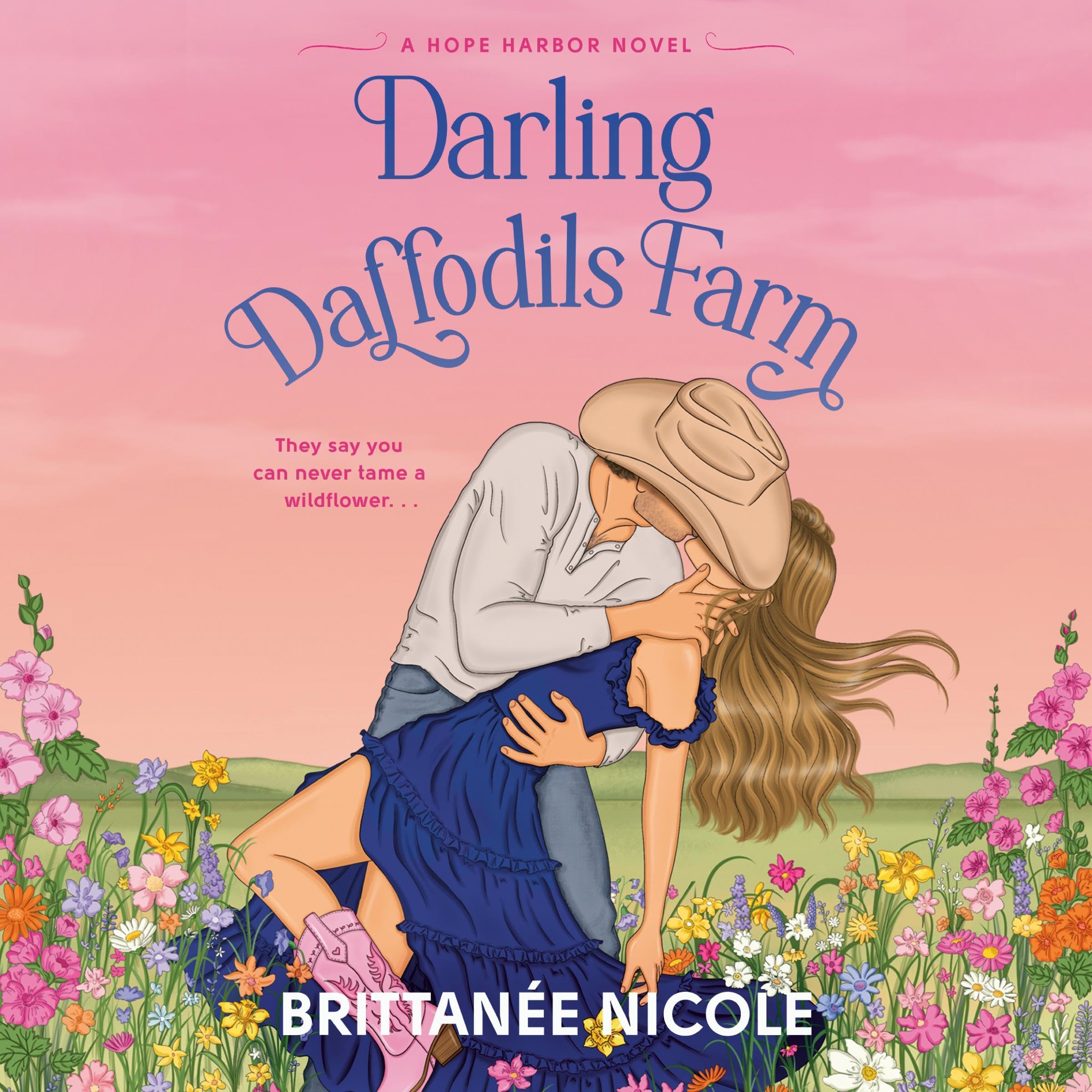 Cover art for Darling Daffodils Farm (A Hope Harbor Novel)