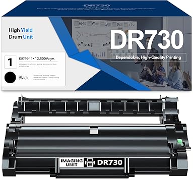DR730 Drum Unit Replacement for Brother DR-730 DR730 Drum Unit for DCP-L2550DW MFC-L2710DW MFC-L2750DW HL-L2350DW HL-L2370DW HL-L2390DW HL-L2395DW NOT Toner