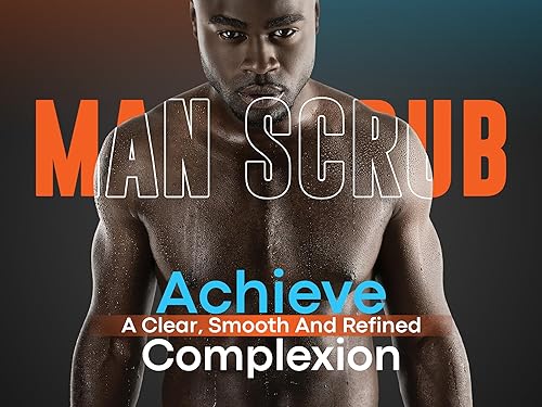 Miniatura 6 de Joli Noir - Man Scrub - Exfoliante facial para hombre  exfoliante corporal - Combate el acné desintoxicación y exfolia la piel áspera y opaca -