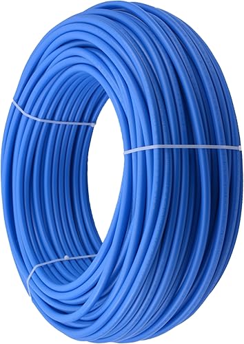 Miniatura 10 de SharkBite - Tubería de agua flexible PEX azul de 1/2 pulgadas x 300 pies para fontanería, PEX-B, U806B300