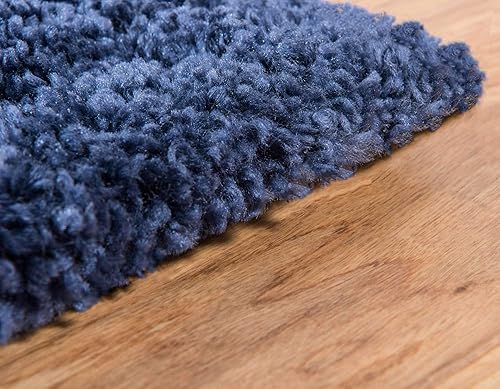 Miniatura 4 de Unique Loom Rabat Shag Collection - Alfombra moderna de felpa y diseño de nómada suave, de inspiración tribal marroquí (5 pies x 8 pies,