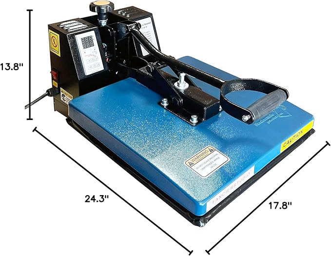 Termofijadora Fancierstudio 15x15 Sublimación y Lentejuelas FS15x15 BBP miniatura 2
