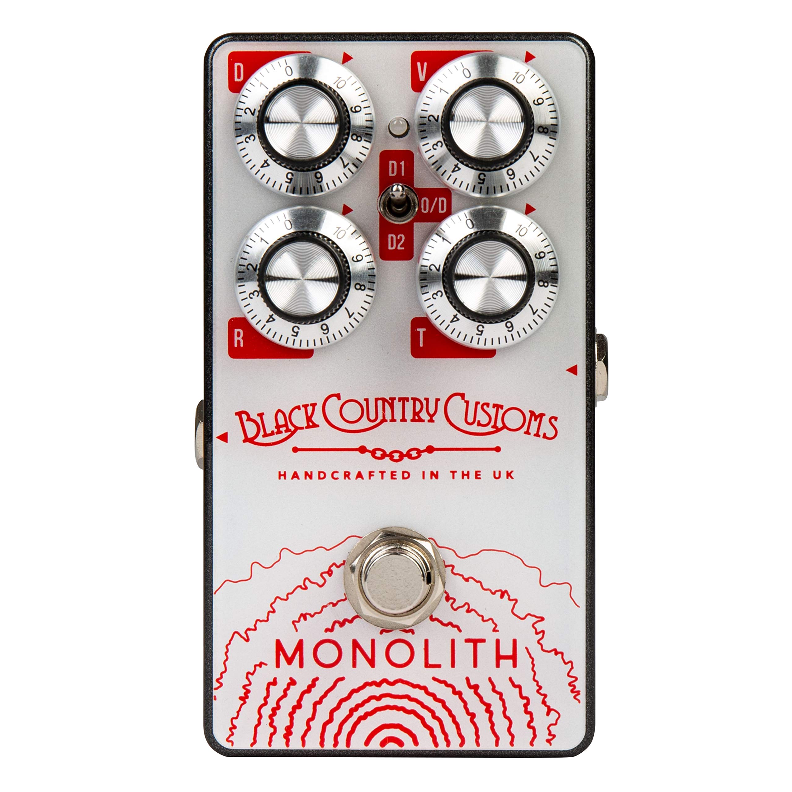 ギター Black Country Customs Monolith BCC PEDALS BCC-MONOLITH Boutique Distortion pedal - Laney