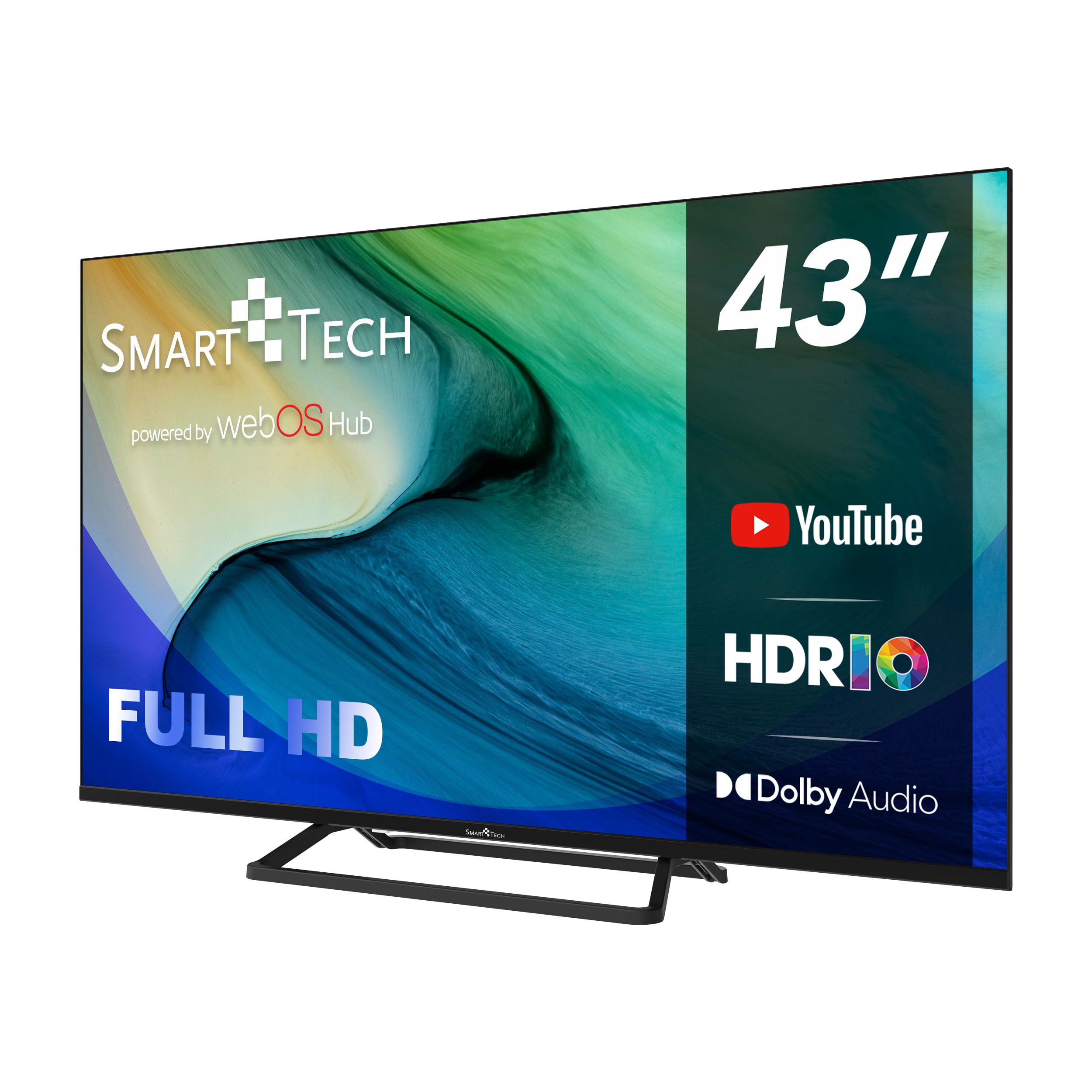 Smart Tech 43FW01V3 webOS Smart Television, 43 Pulgadas, Full HD, 3*HDMI, 2*USB, WiFi
