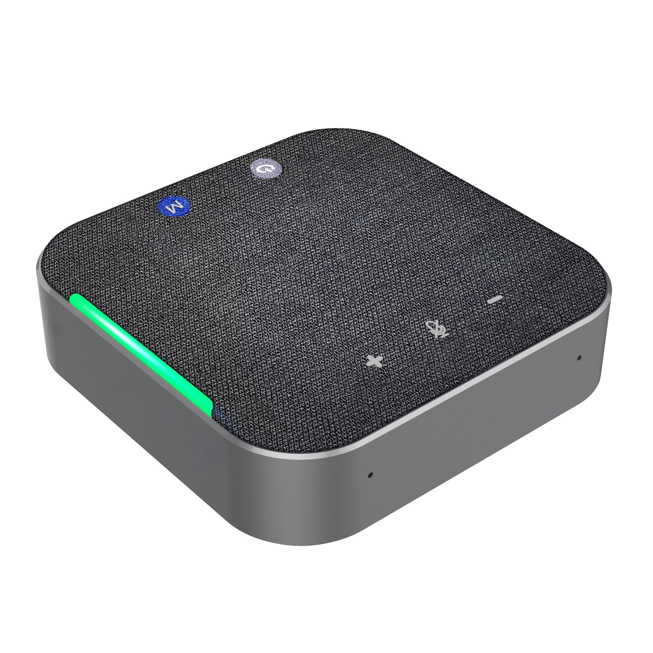 eppfun Altoparlante per Conferenze Bluetooth, con 4 microfoni cancellazione del rumore, Compatibile con Zoom, Teams, Skype, Home Office