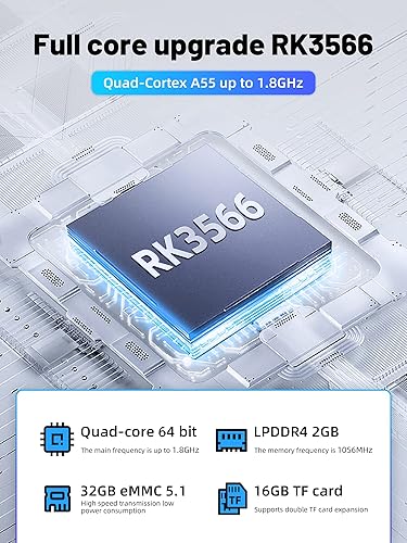 Miniatura 2 de Consola de juegos portátil retro RG353V, sistema operativo dual Android 11 y sistema Linux compatible con 5G WiFi 4.2, Bluetooth, salida de TV de