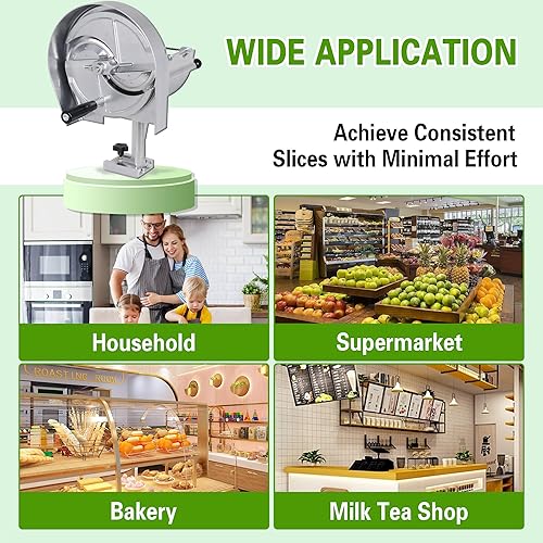 Miniatura 6 de Hakka - Cortador de verduras comercial manual de frutas, máquina de cortar patatas y tomates, rebanadora de cebolla, cortador de verduras de acero